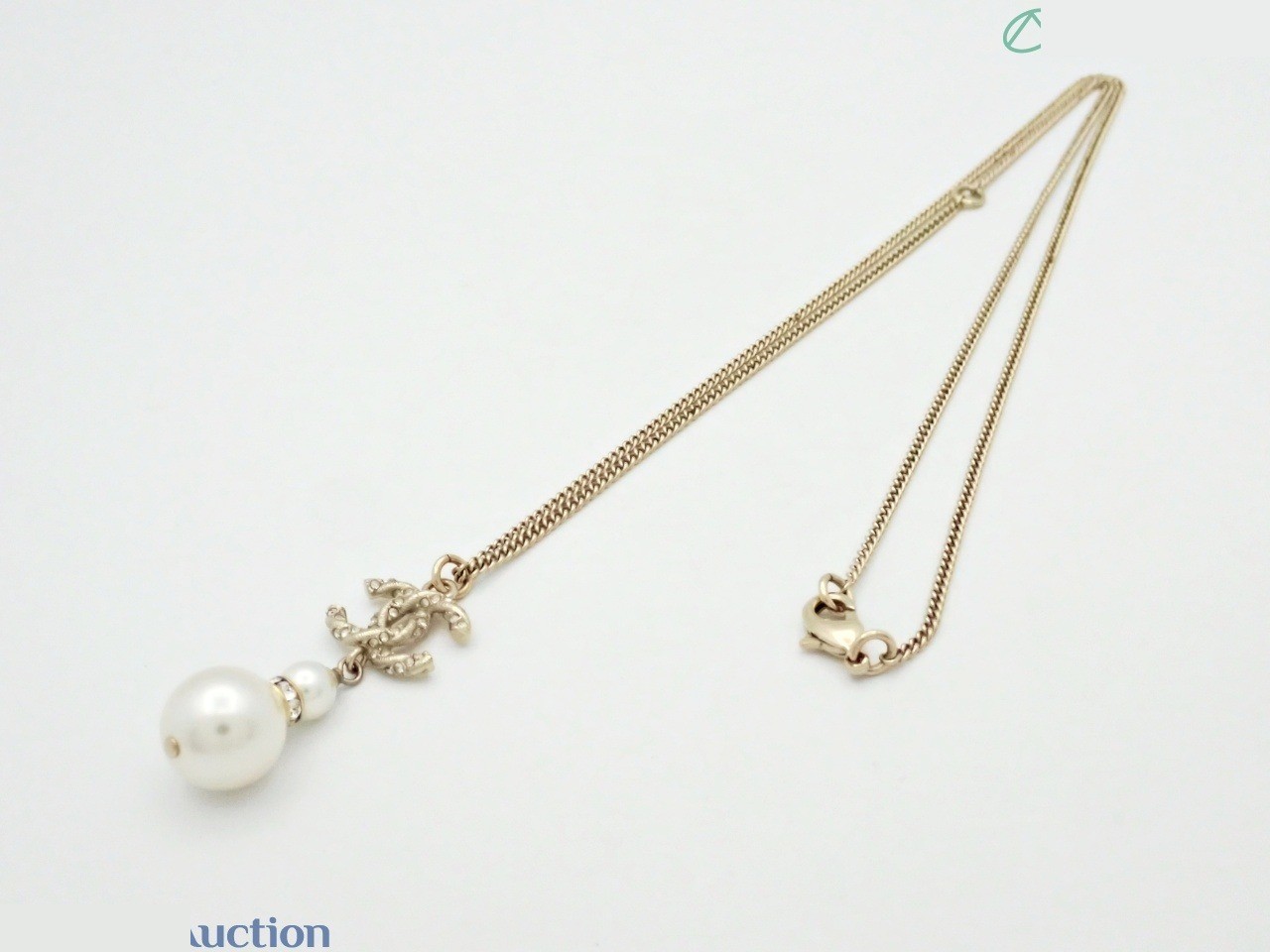 necklace, pearl, stone, Coco Mark, B18B — view 3