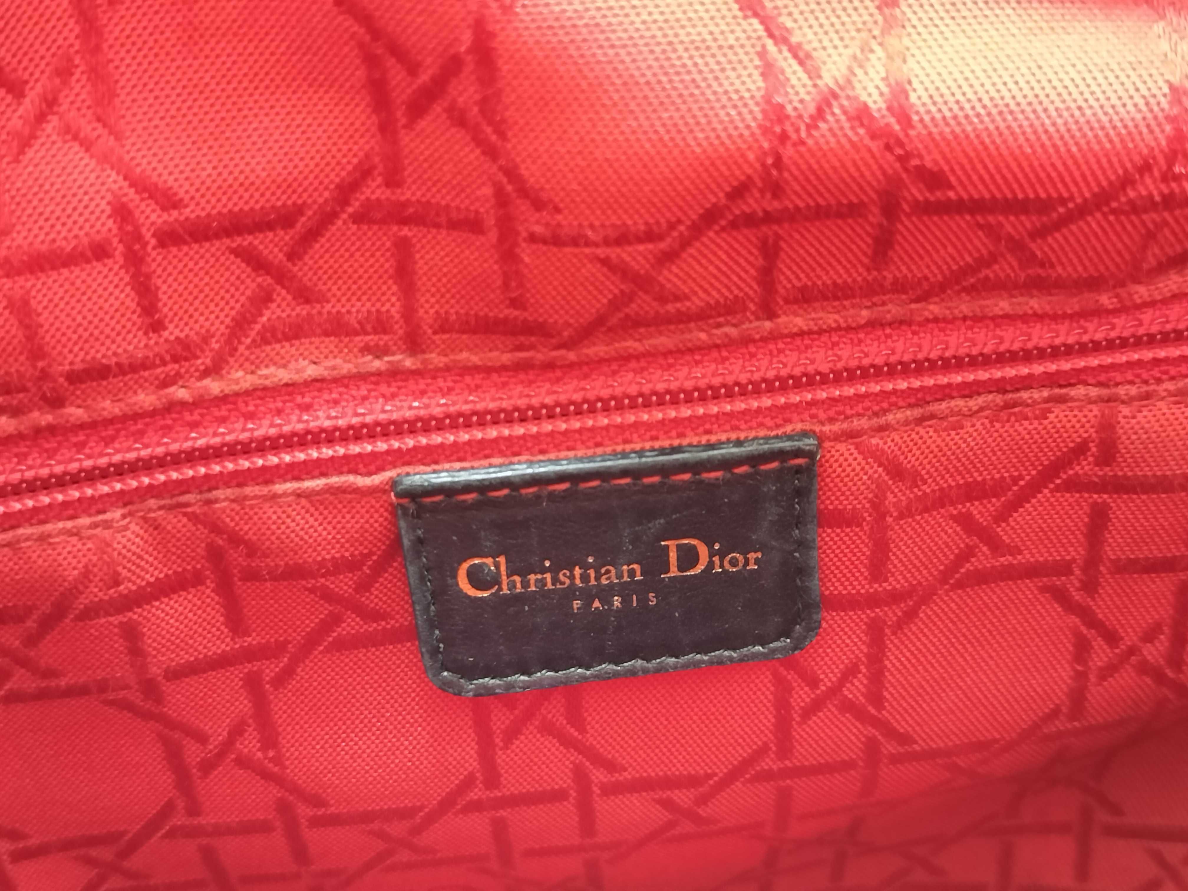Lady Dior Large Cannage Lambskin Handbag — view 14