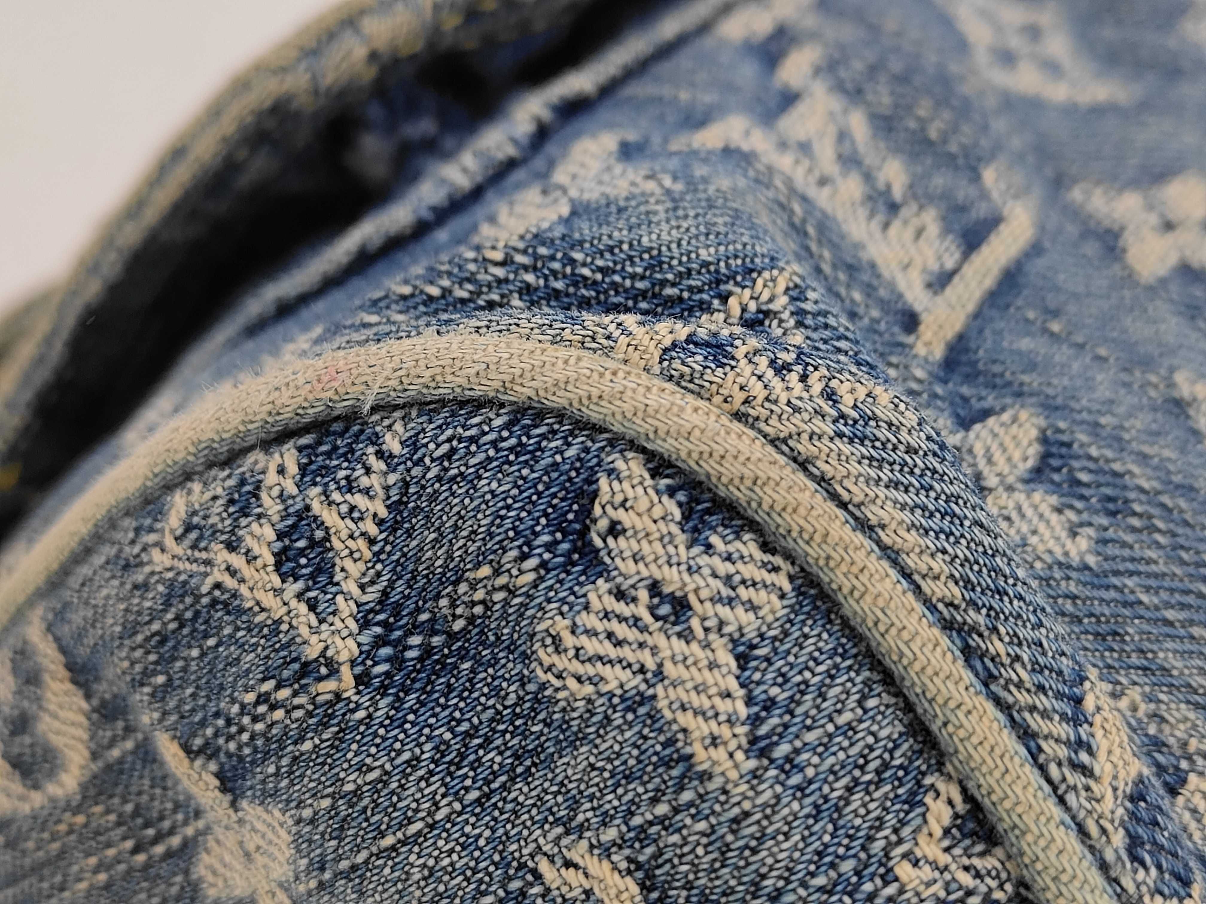 Monogram Denim Neo Speedy Handbag — view 4