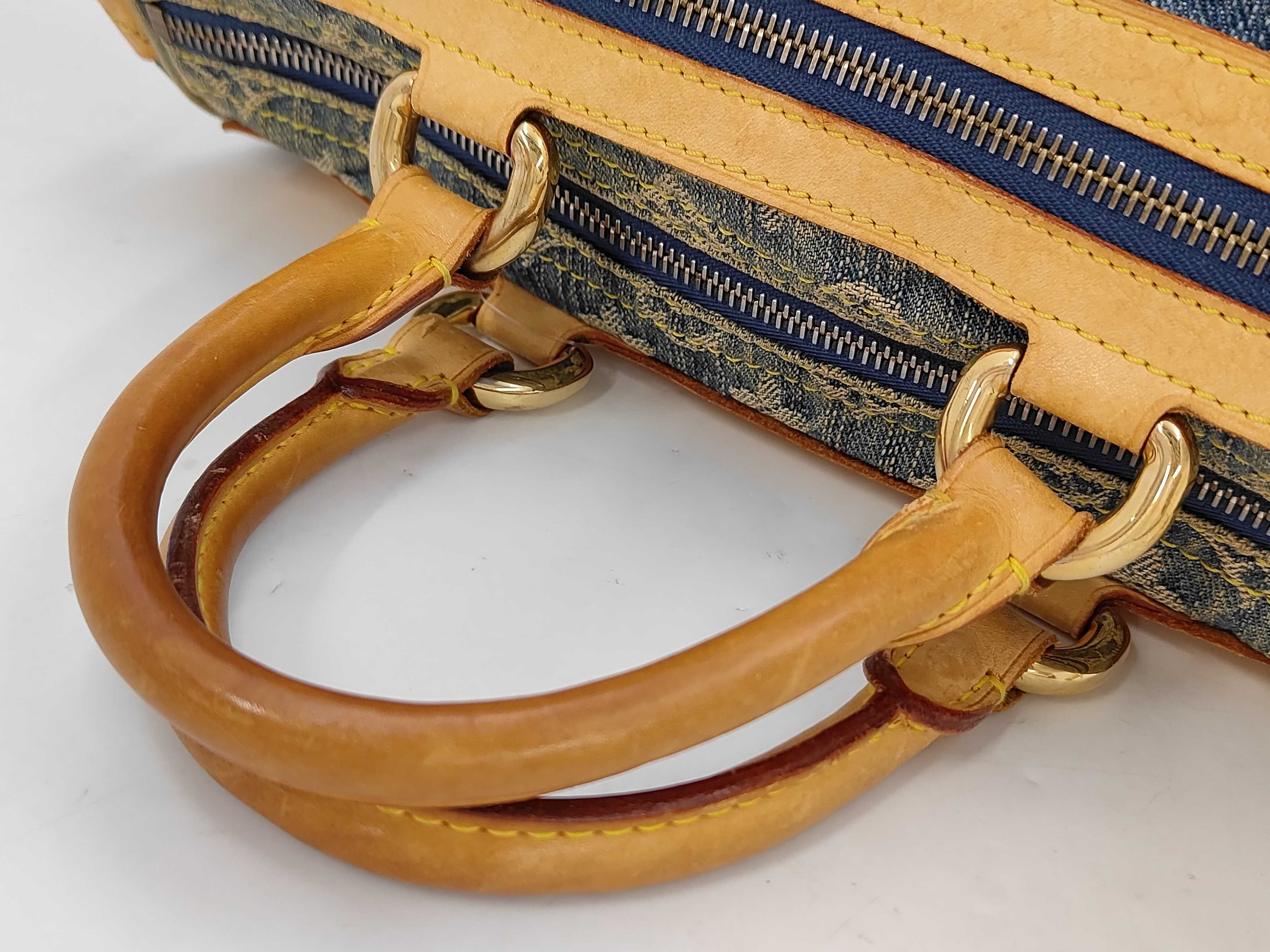 Monogram Denim Neo Speedy Handbag — view 5