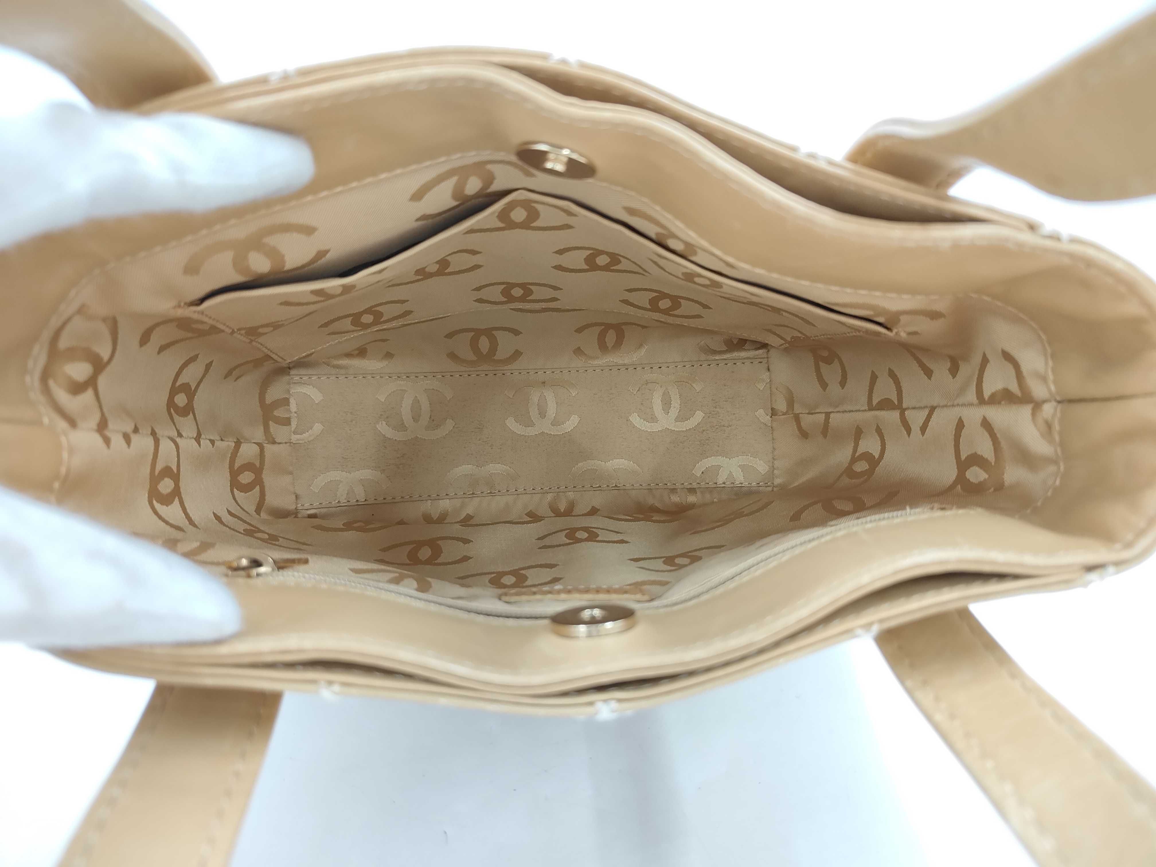 Wild Stitch Lambskin Tote Bag, Beige, Gold Hardware, Series 7, 7425639 (Tote Bag) — view 11