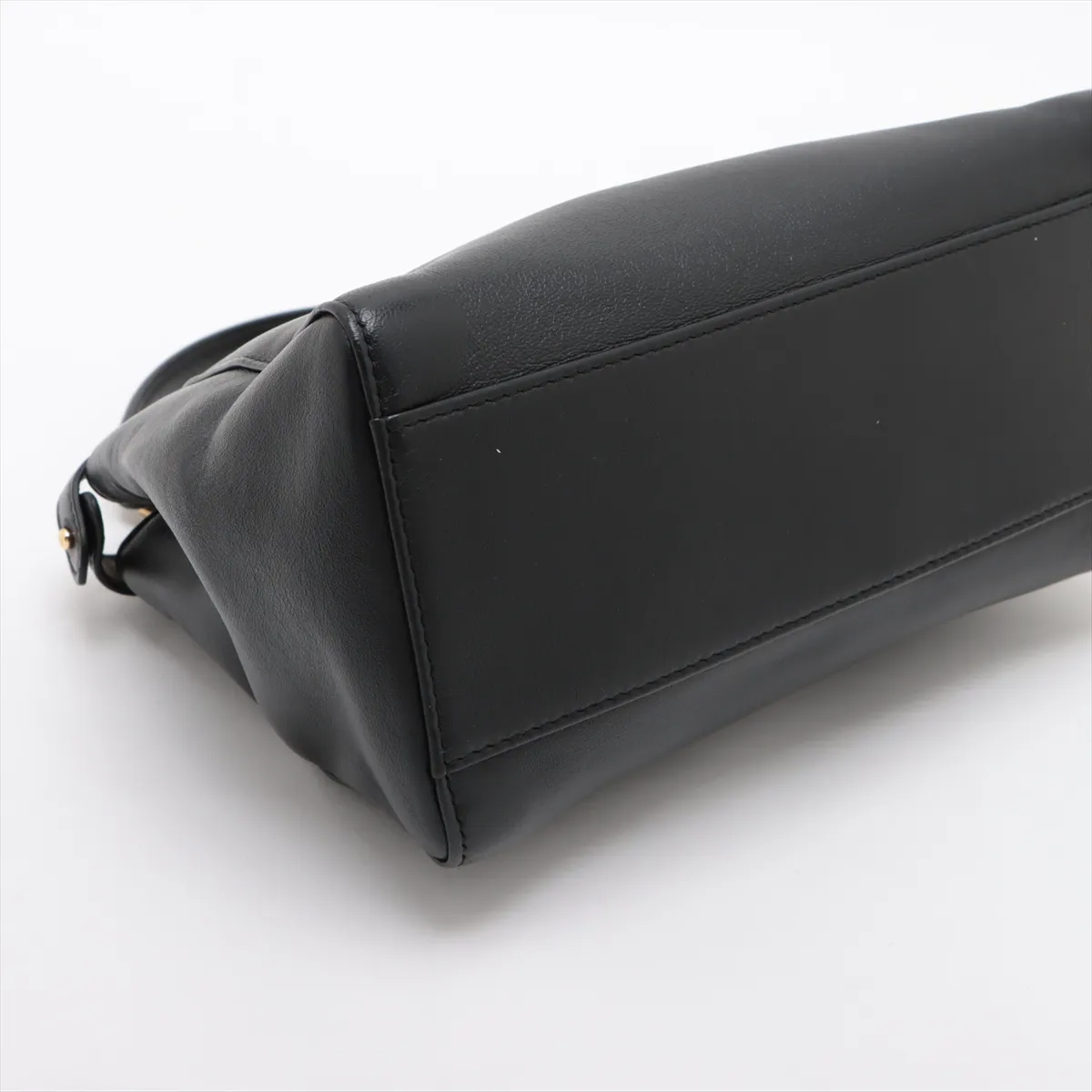Mini Peekaboo Leather 2WAY Handbag Black 8BN244 — view 4