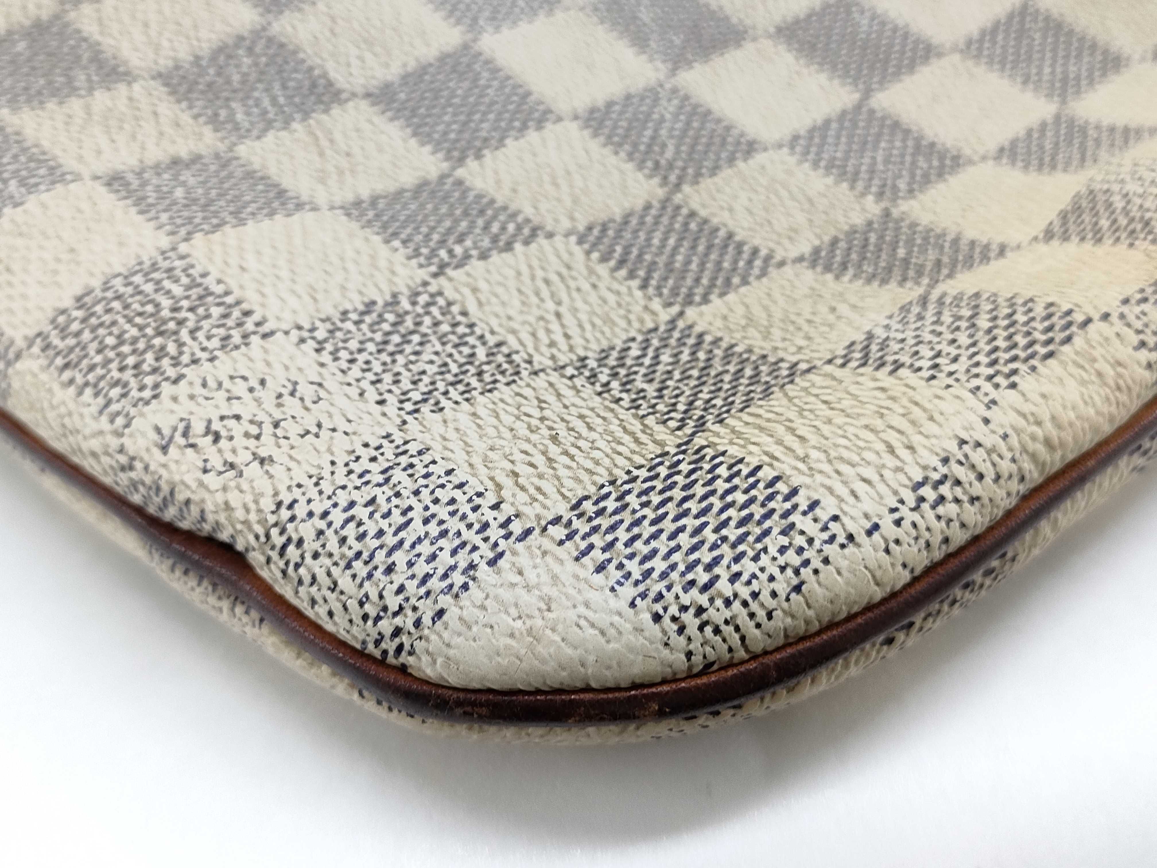 Damier Azur N51112 Damier Azur Pochette Boss Fall Shoulder Bag — view 7