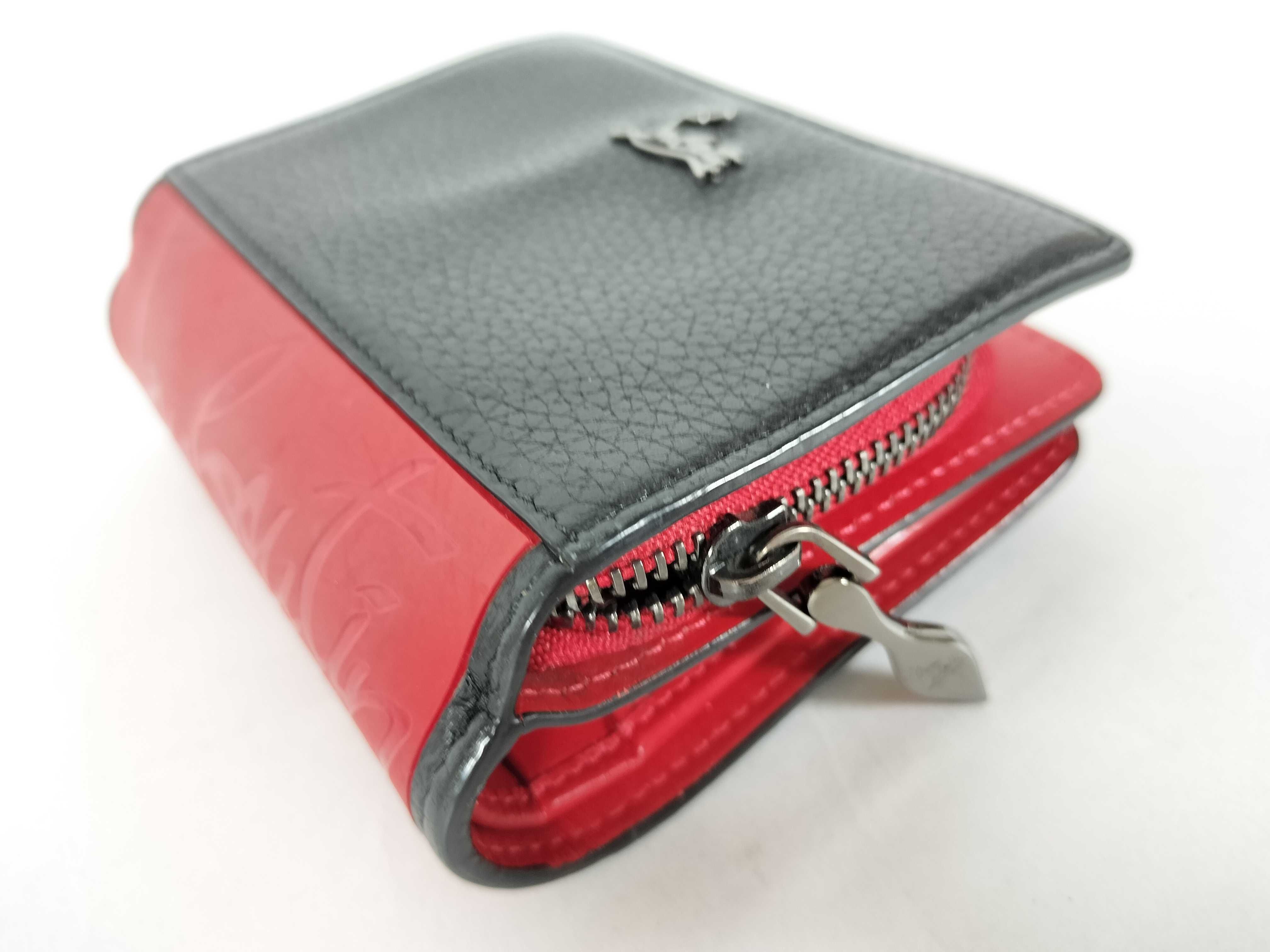 Christian Louvre Leather Folding Wallet — view 3