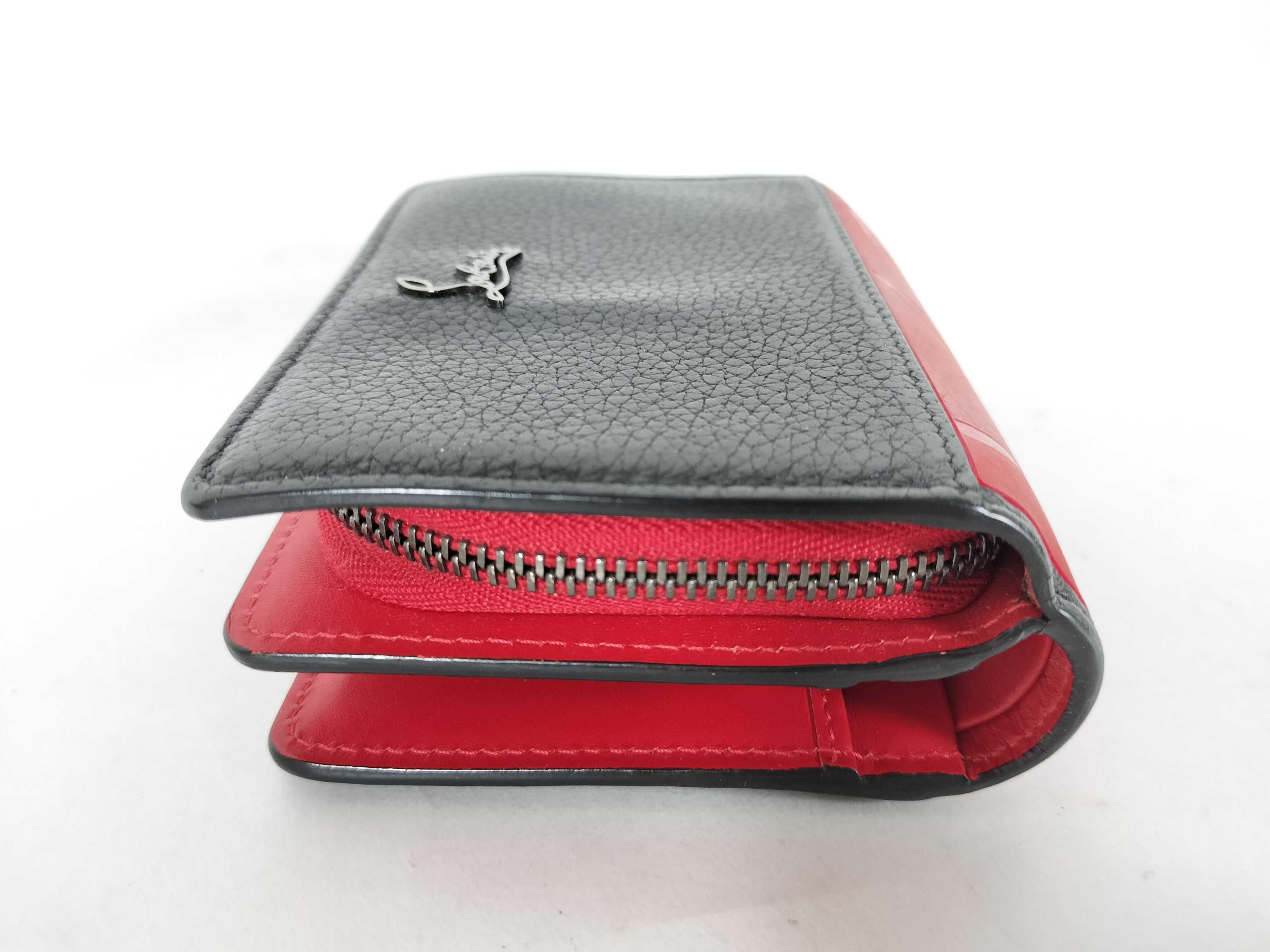 Christian Louvre Leather Folding Wallet — view 6