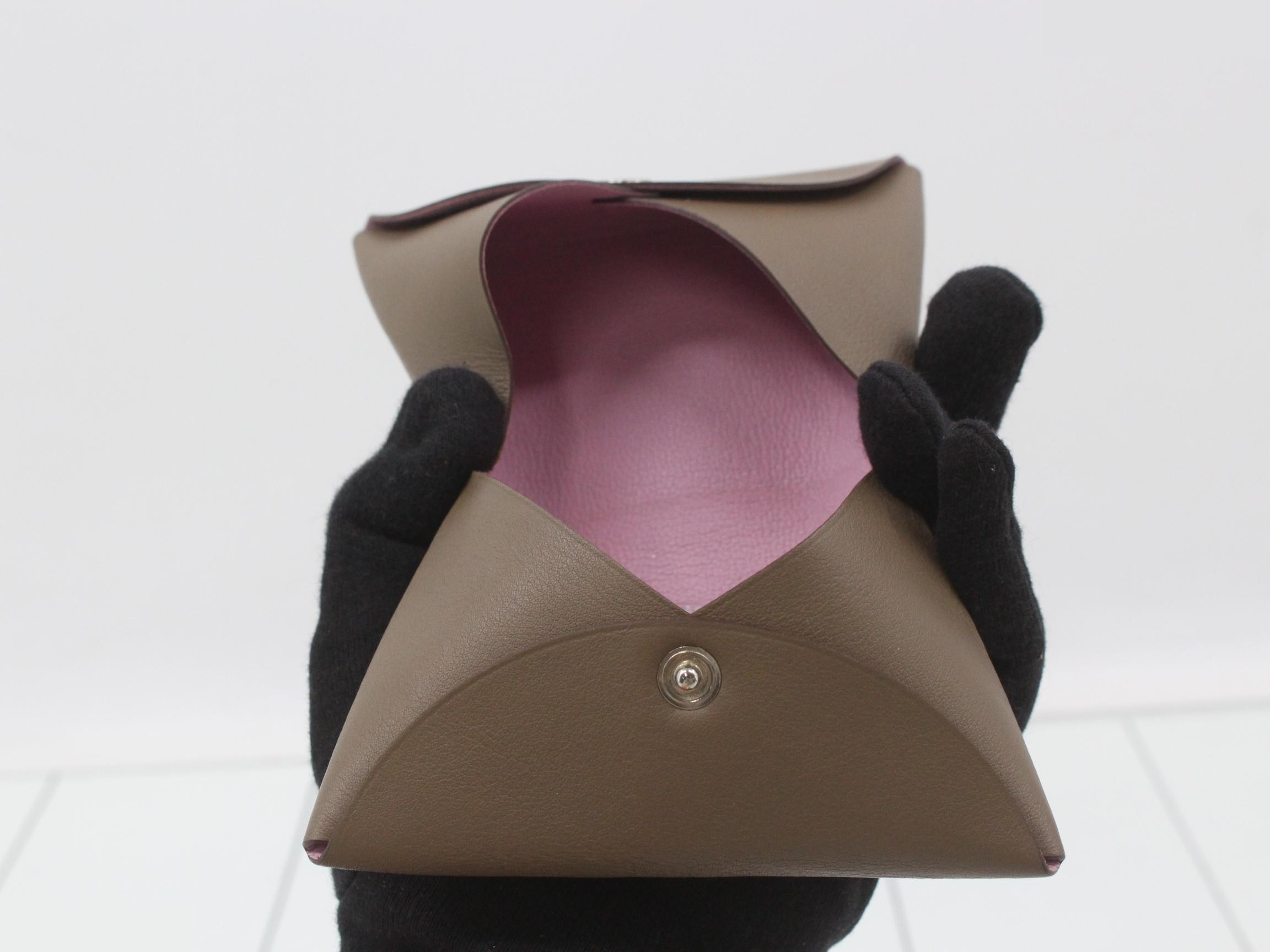Calvi Verso W-stamped Swift/Chevre leather, beige/pink — view 4