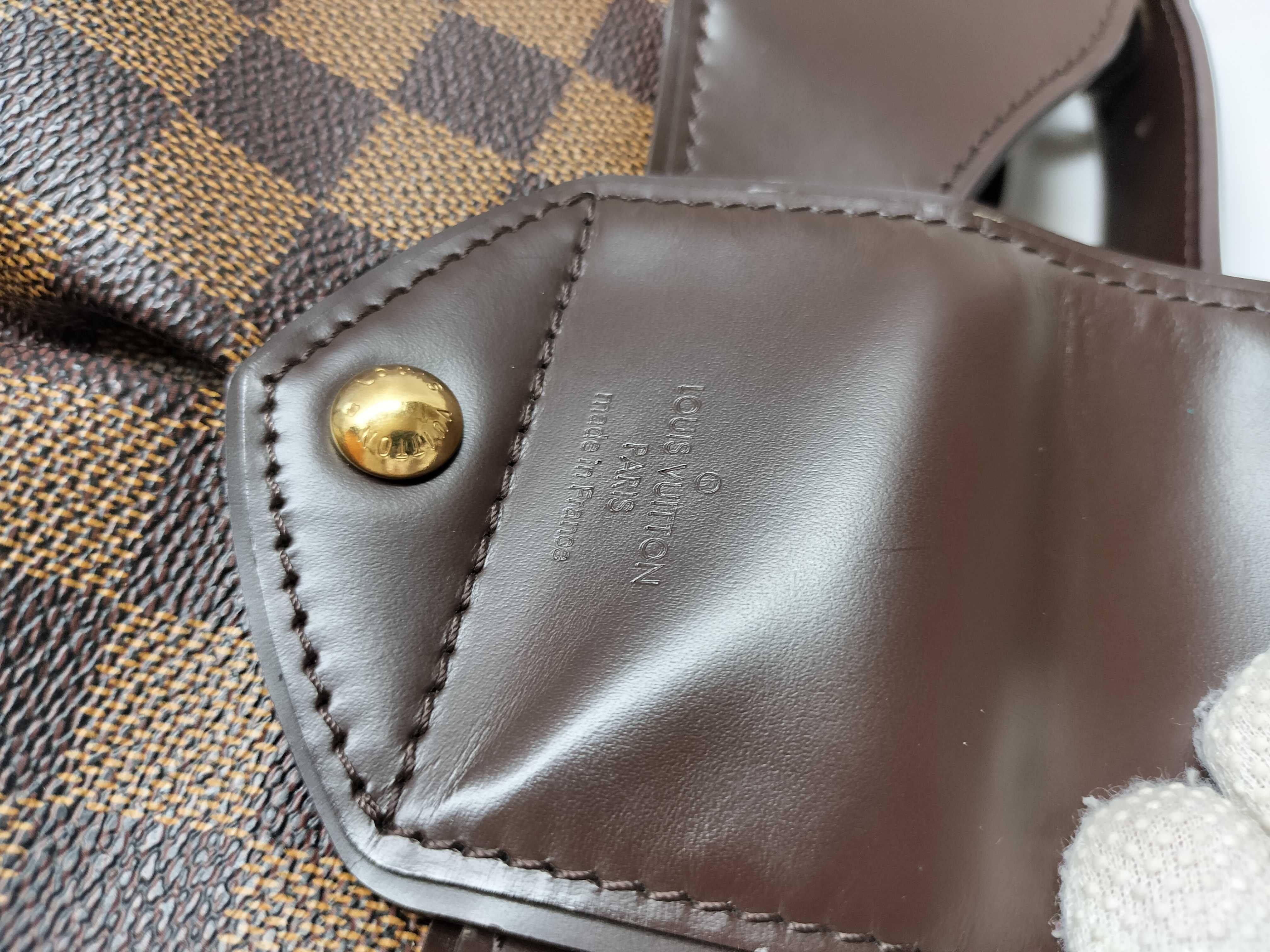 Damier N41541 Sistina MM Shoulder Bag — view 13