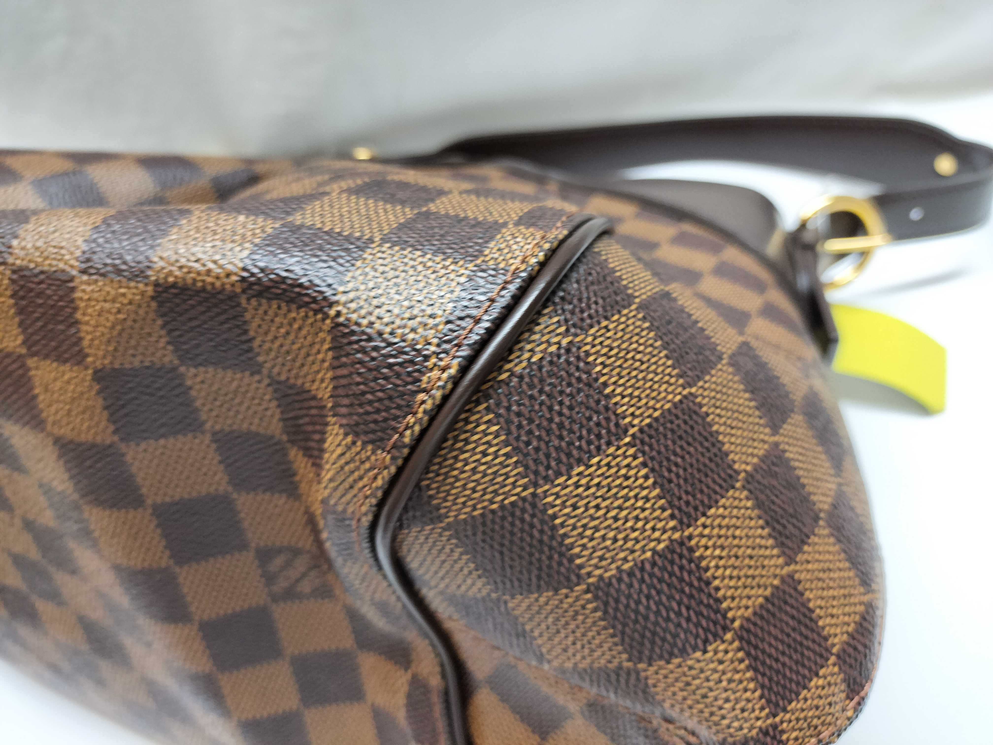 Damier N41541 Sistina MM Shoulder Bag — view 4