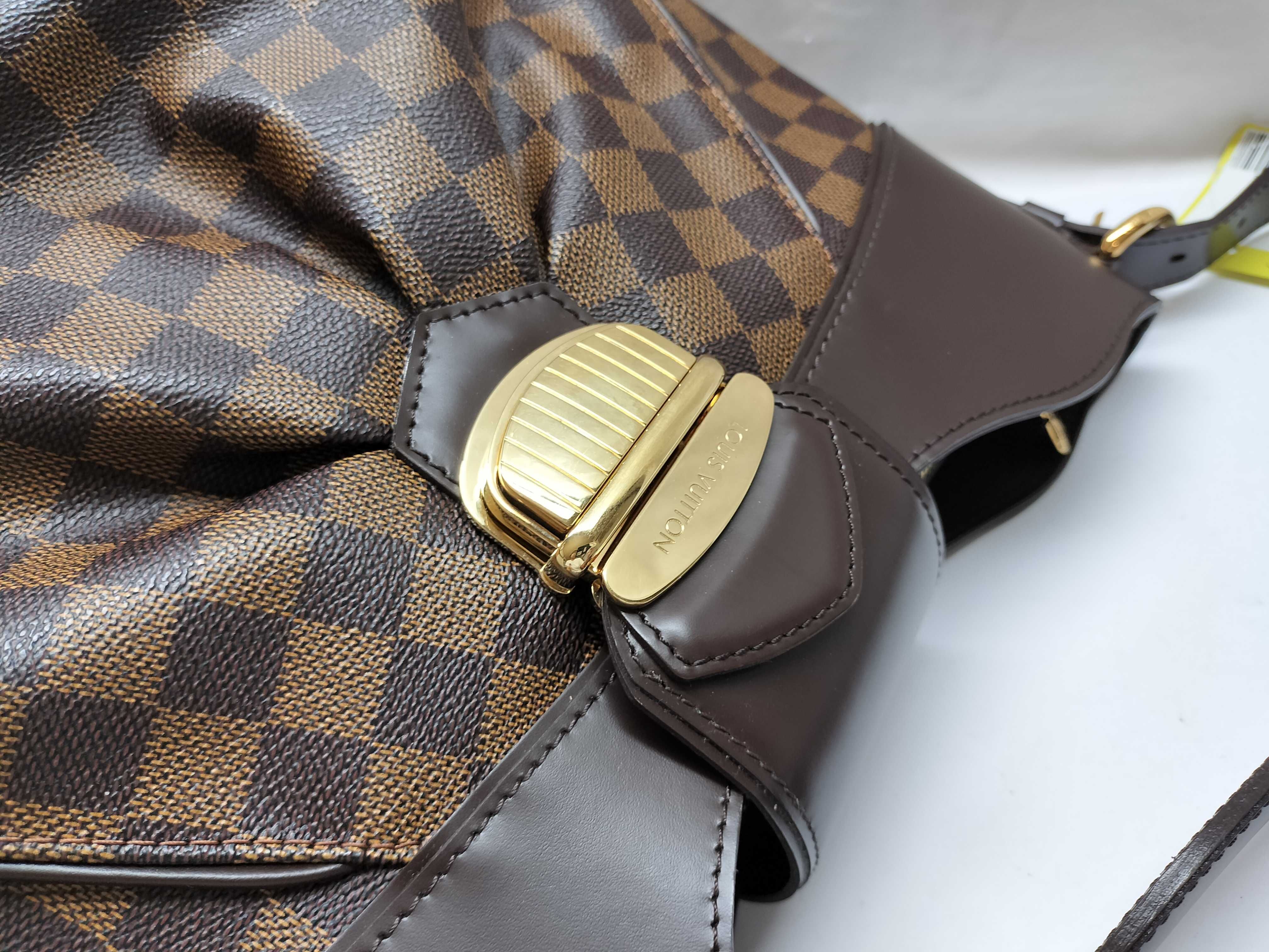 Damier N41541 Sistina MM Shoulder Bag — view 8