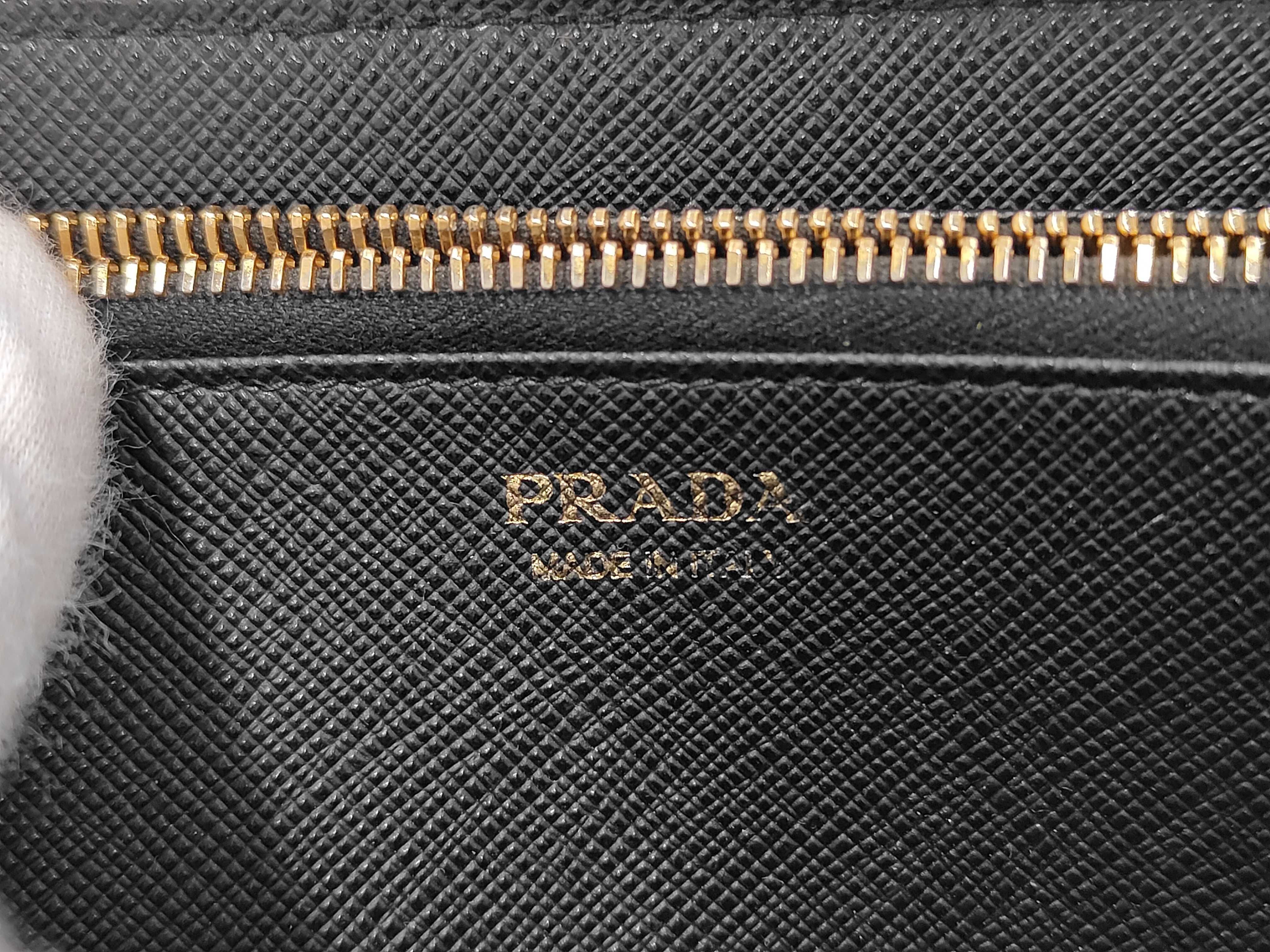 Saffiano Leather Long Wallet — view 11