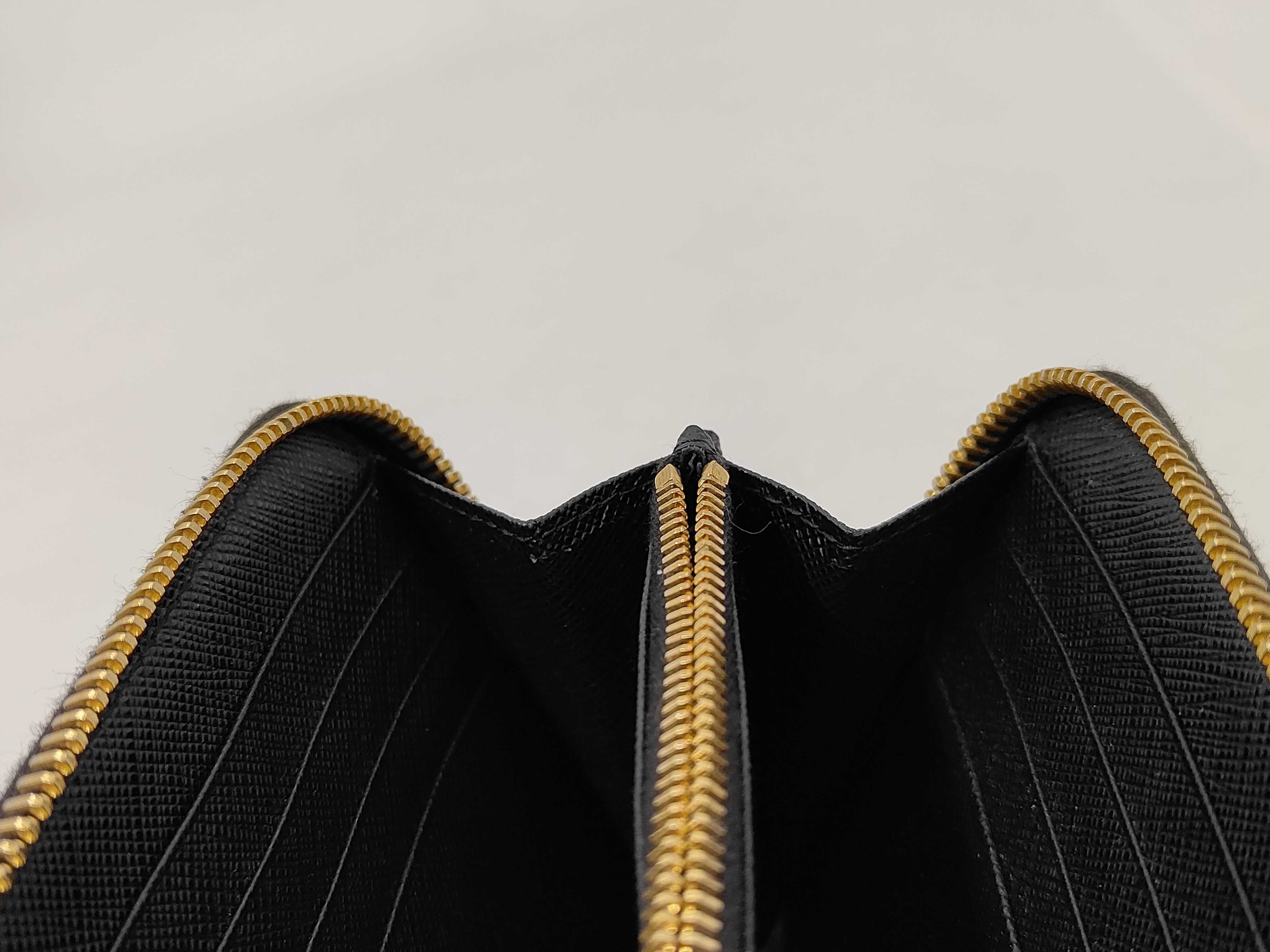 Saffiano Leather Long Wallet — view 12