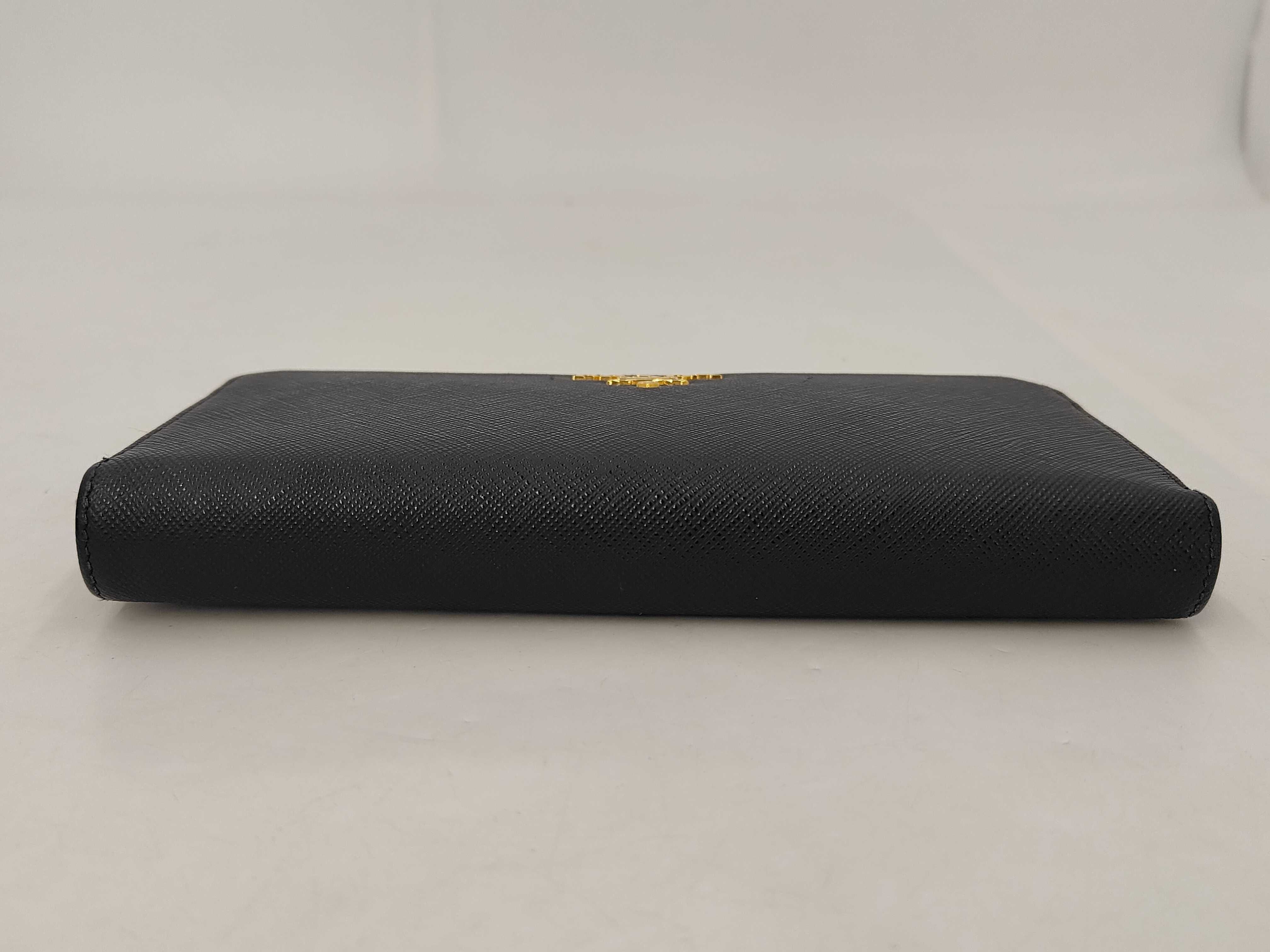 Saffiano Leather Long Wallet — view 3