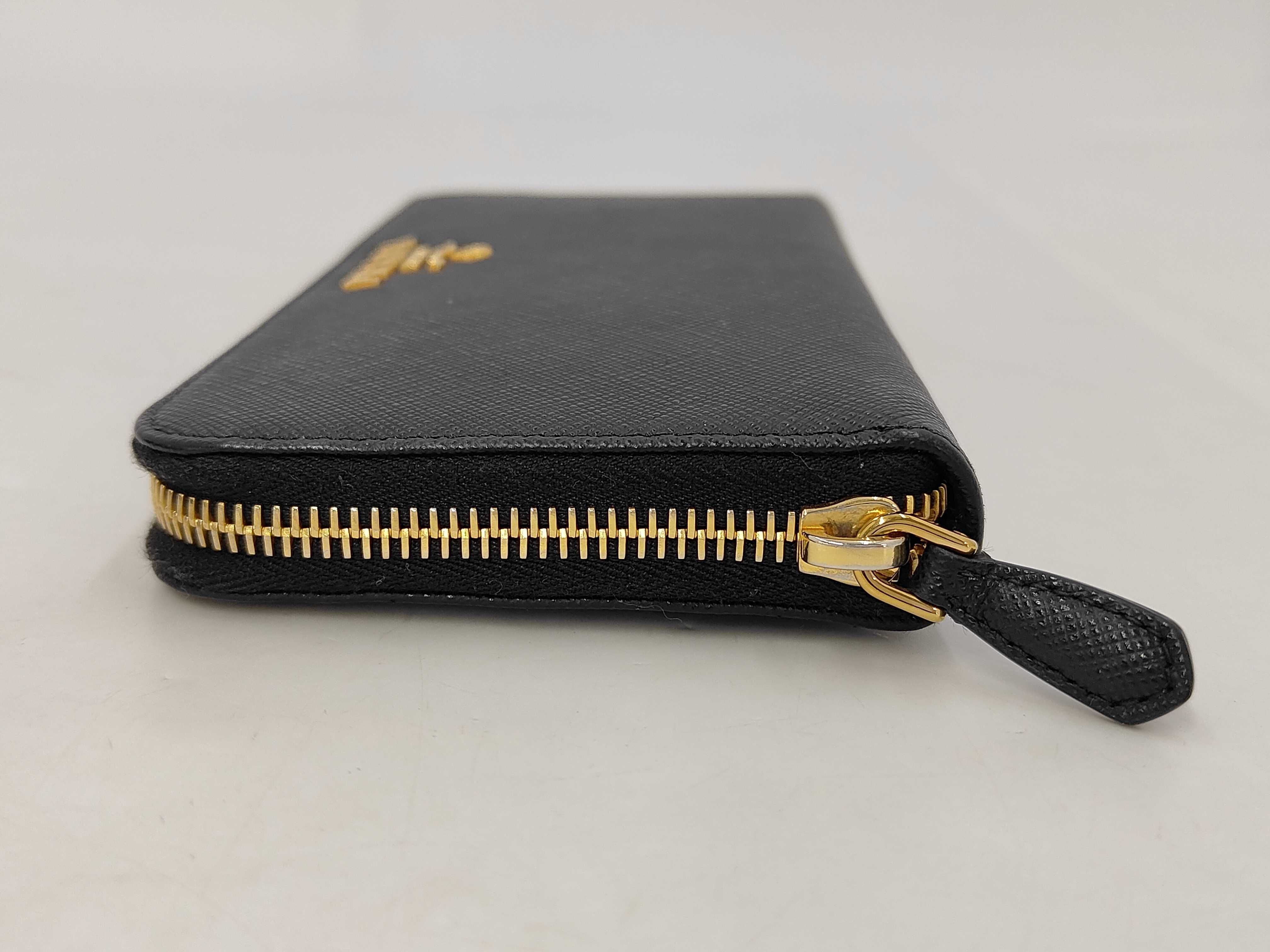 Saffiano Leather Long Wallet — view 5