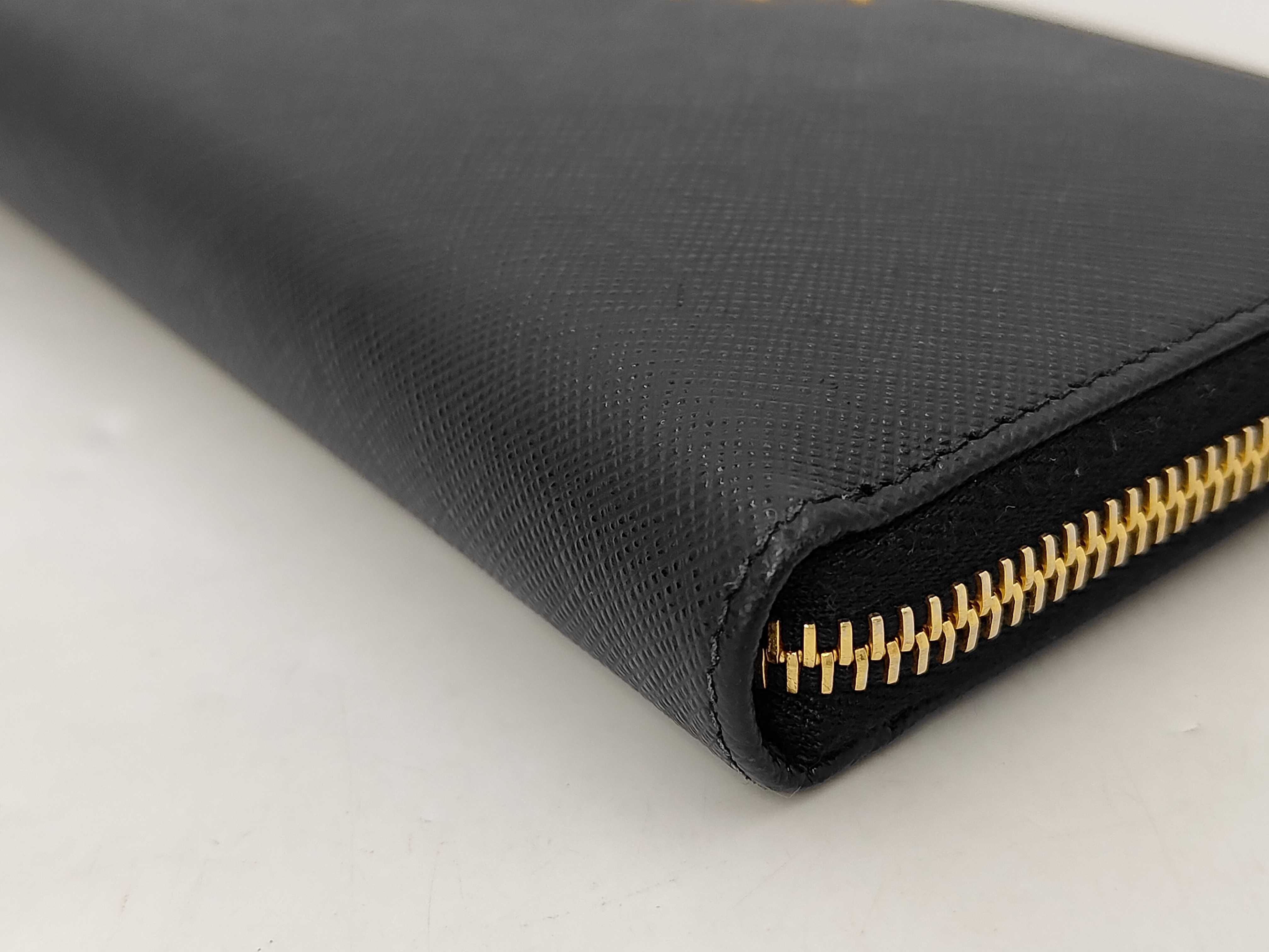 Saffiano Leather Long Wallet — view 8