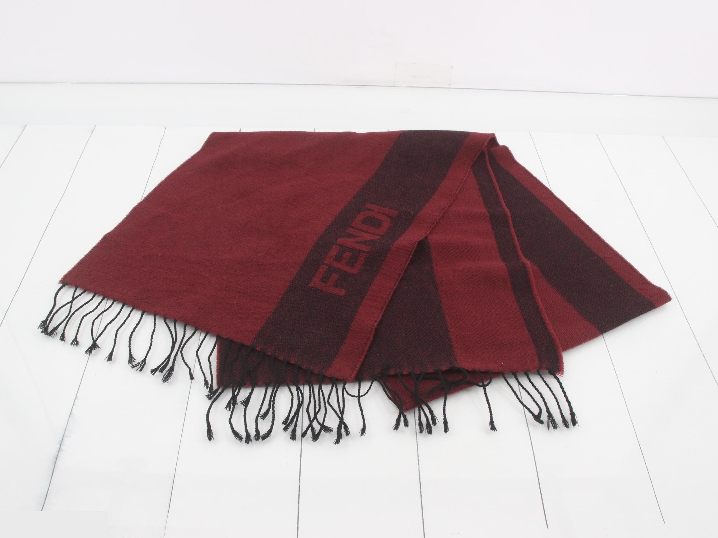 logo scarf, black — view 2