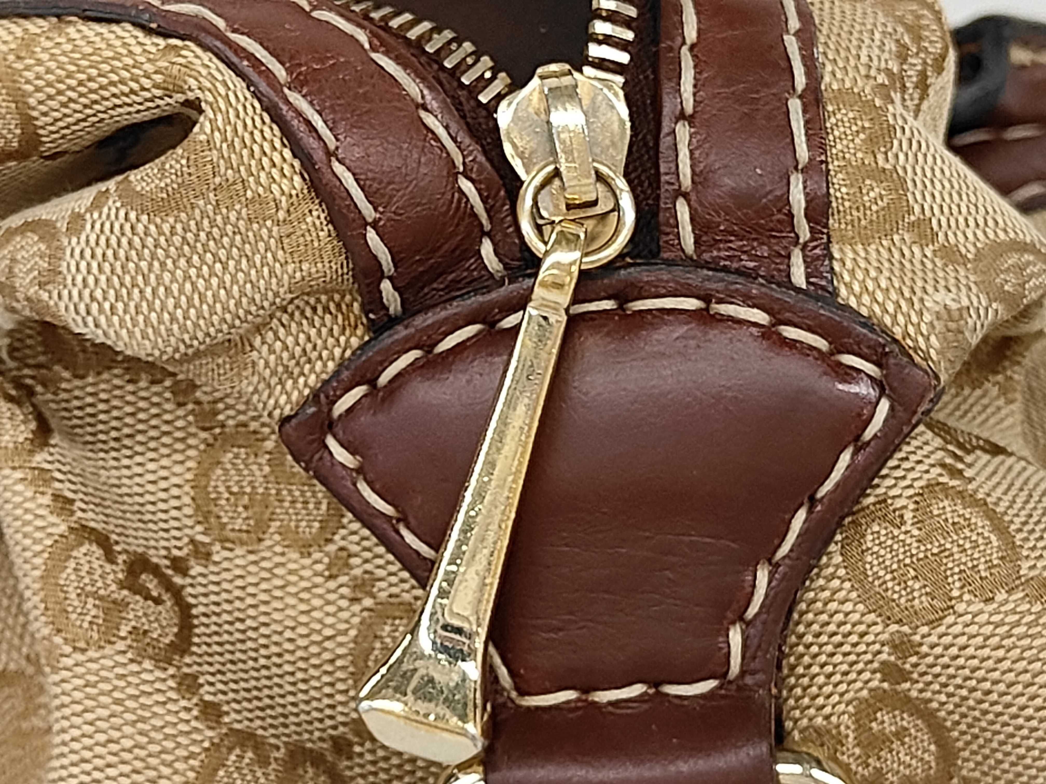GG Canvas Nailhead Boston Bag Handbag — view 14