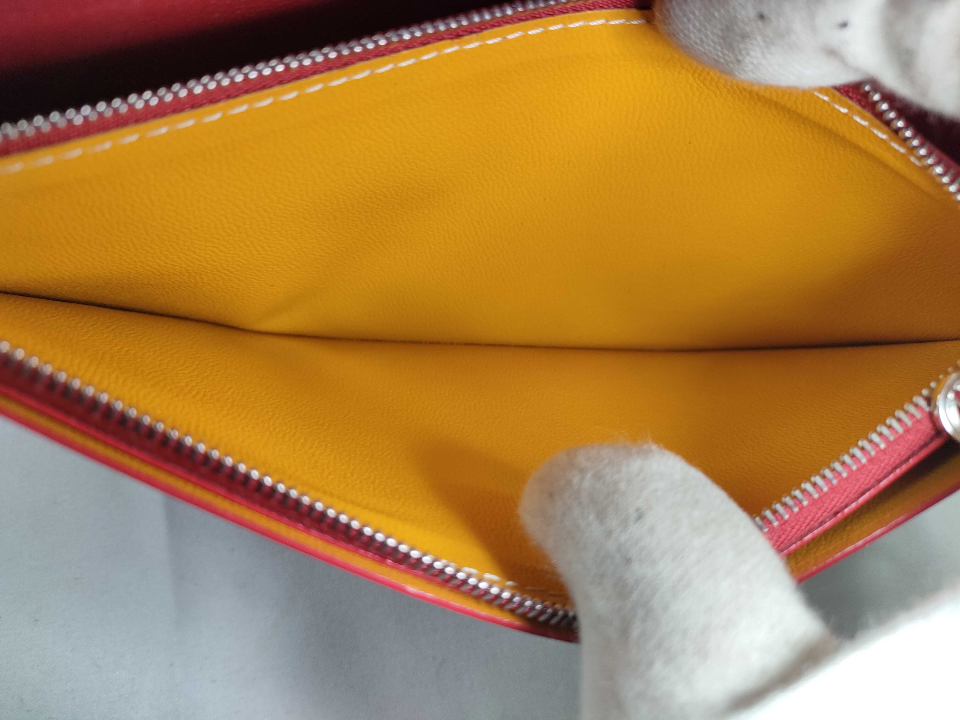 Herringbone Red Long Wallet — view 11
