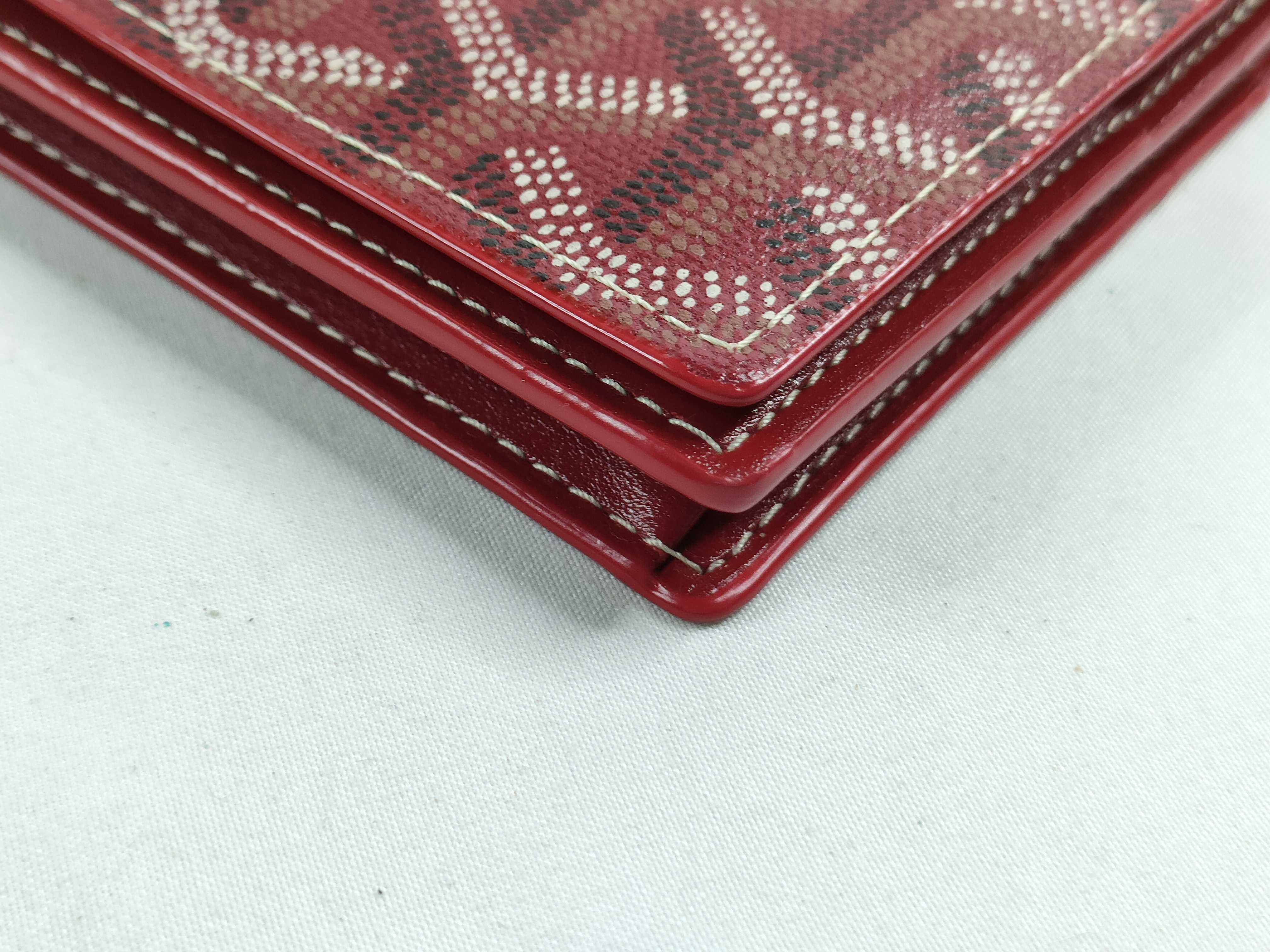 Herringbone Red Long Wallet — view 4