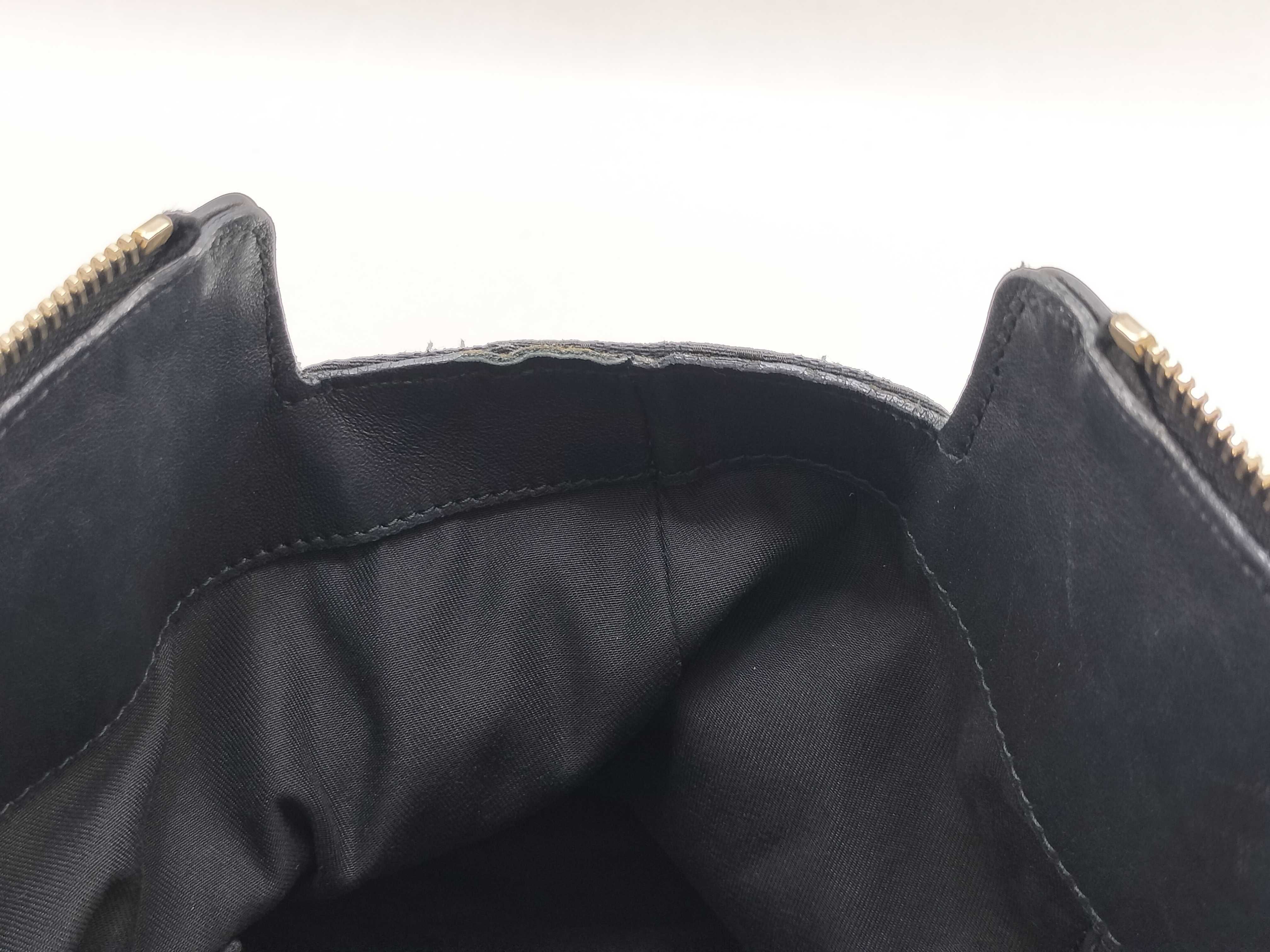 GG Canvas Gucci Abbey Tote Bag 189831 Black Tote Bag — view 12