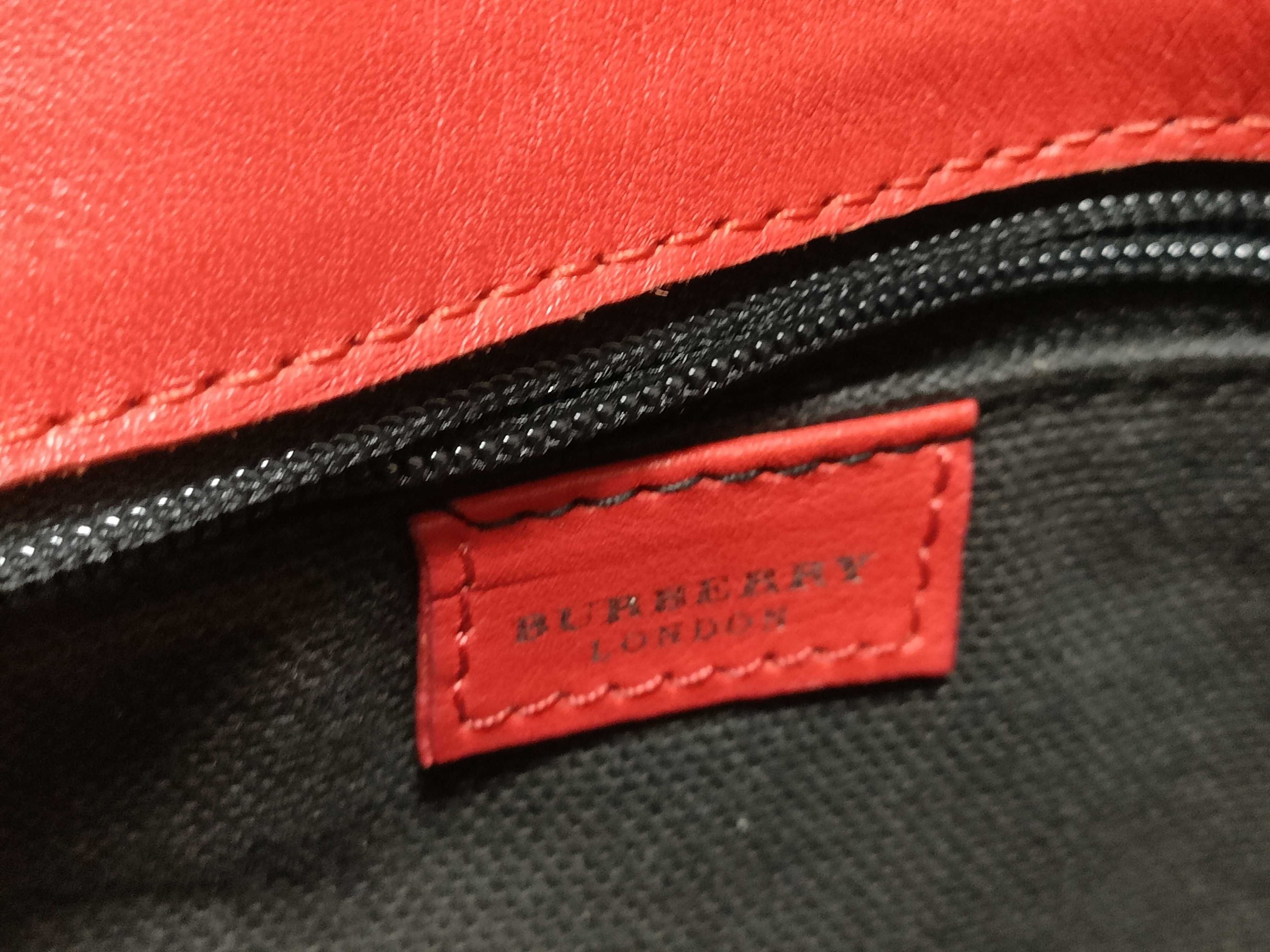 Leather Nova Check Handbag — view 12
