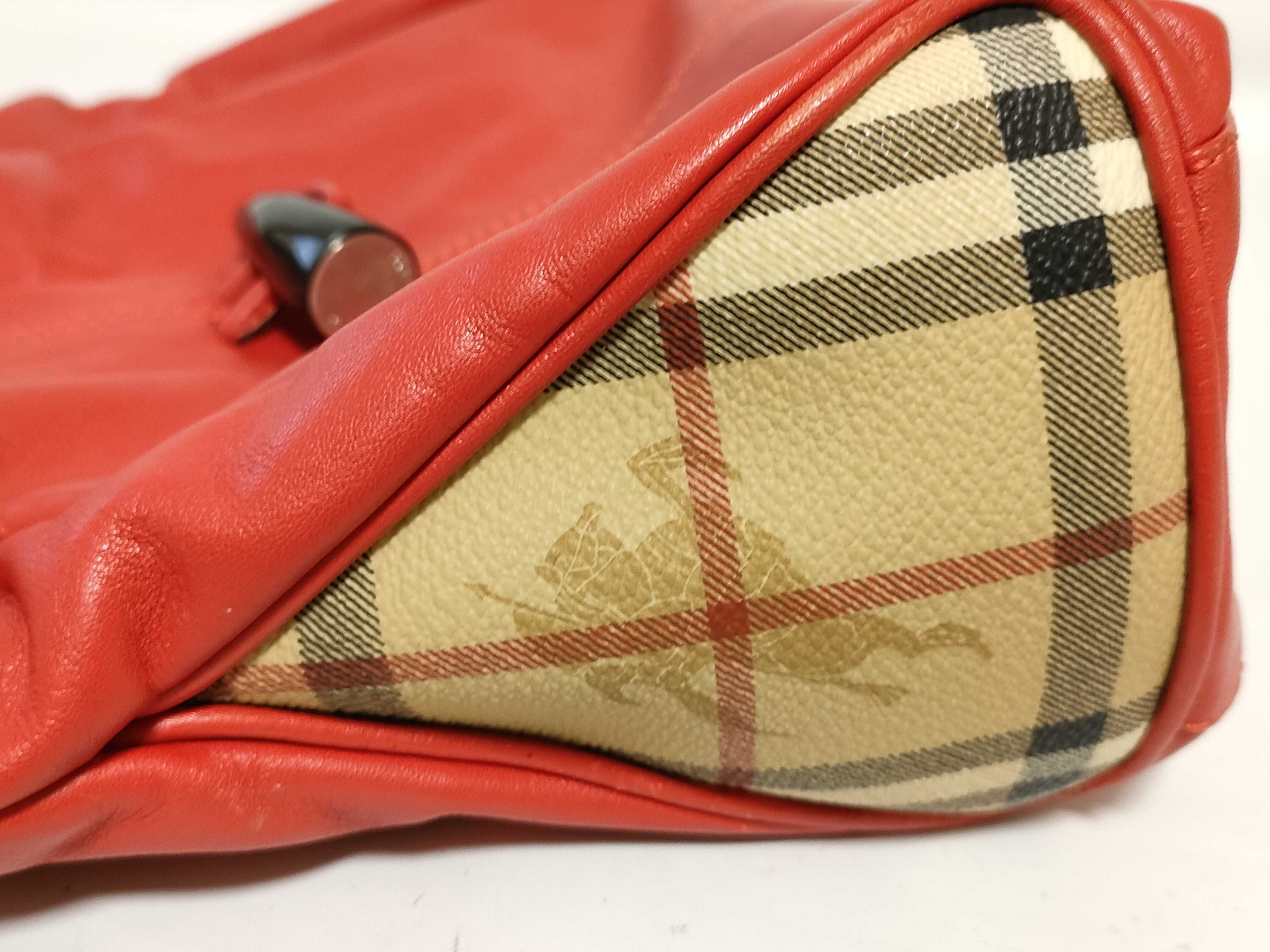 Leather Nova Check Handbag — view 14
