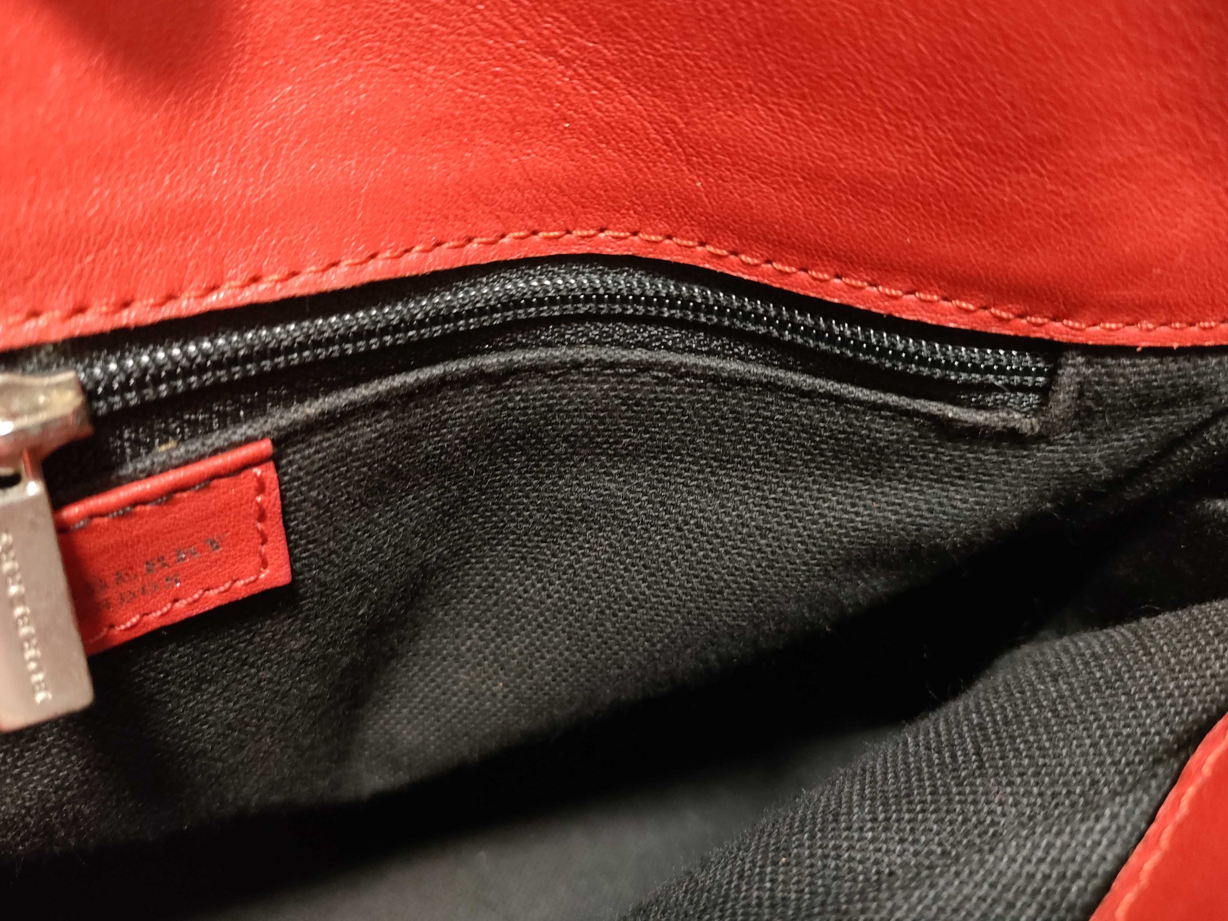 Leather Nova Check Handbag — view 6