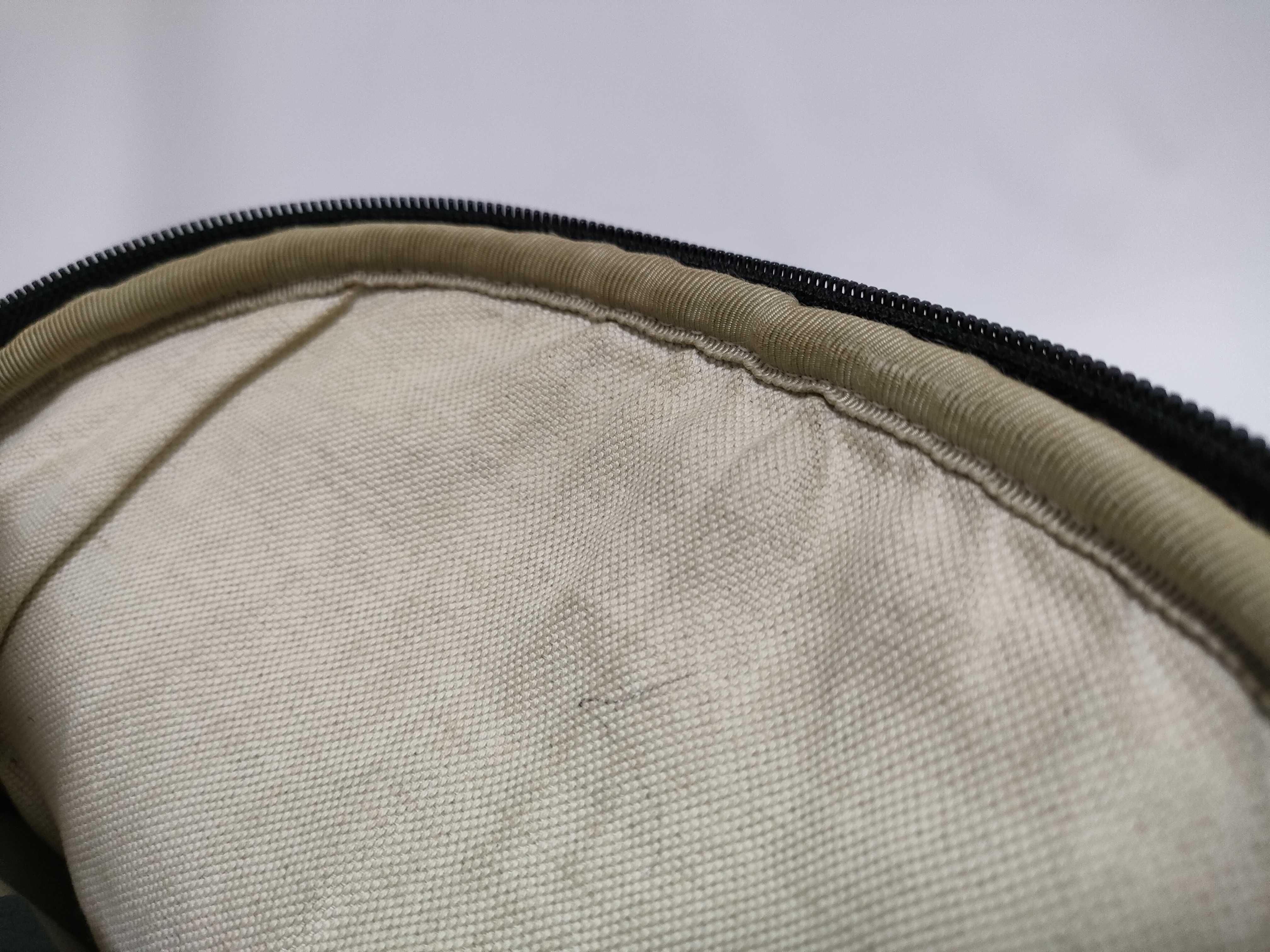 logo print leather backpack — view 15