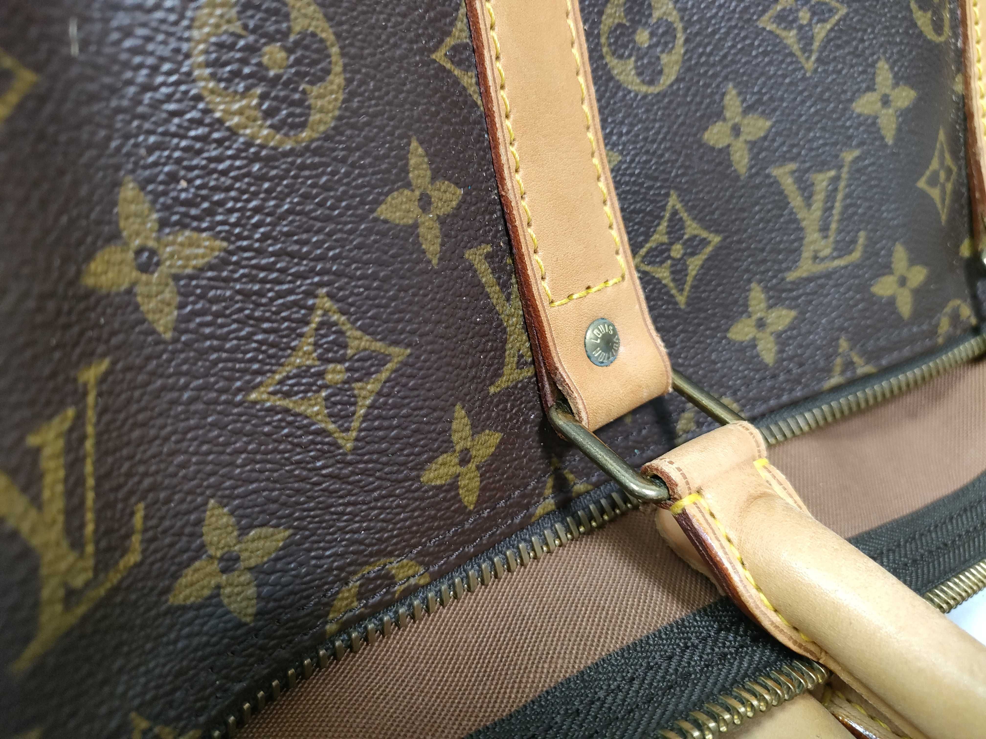 Monogram Vuitton Monogram Keepall Boston Bag — view 12