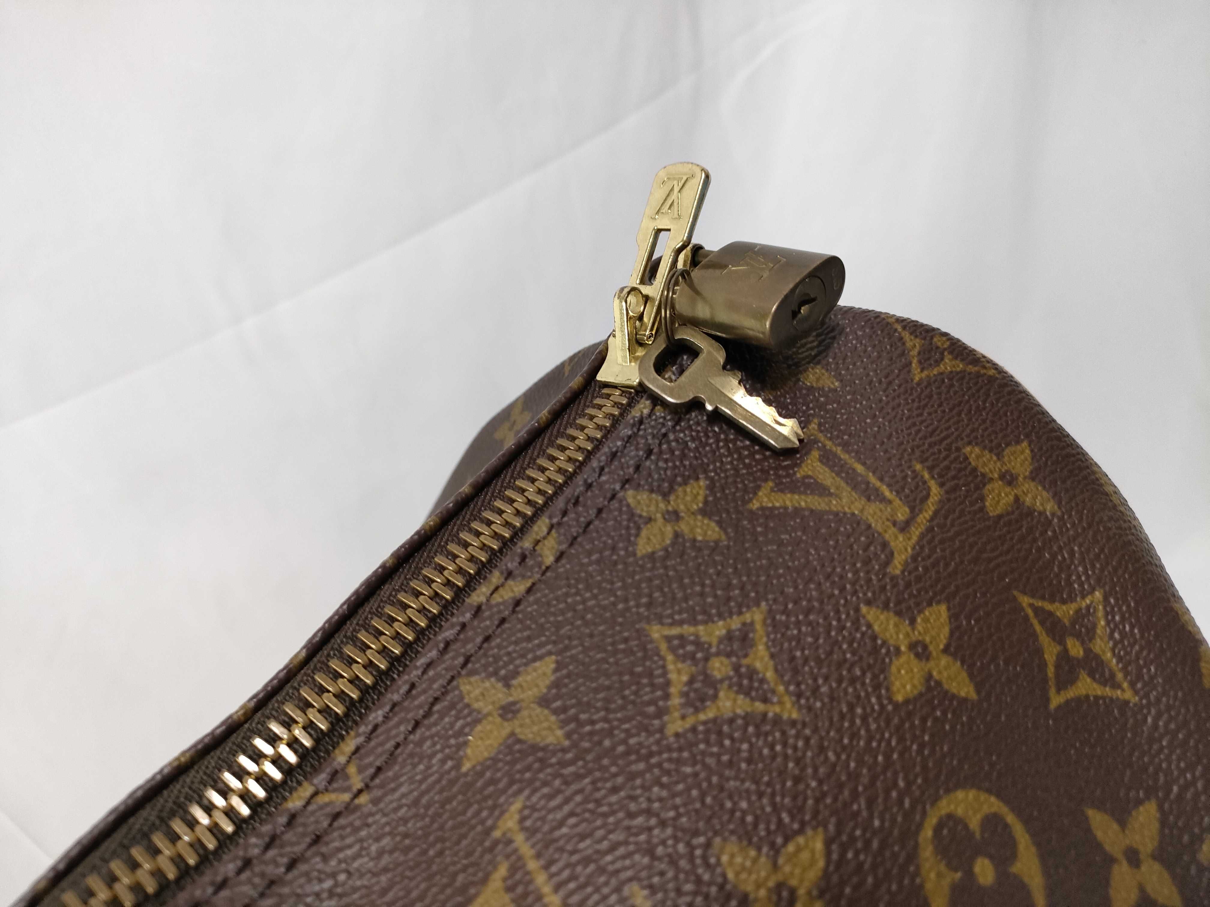 Monogram Vuitton Monogram Keepall Boston Bag — view 7