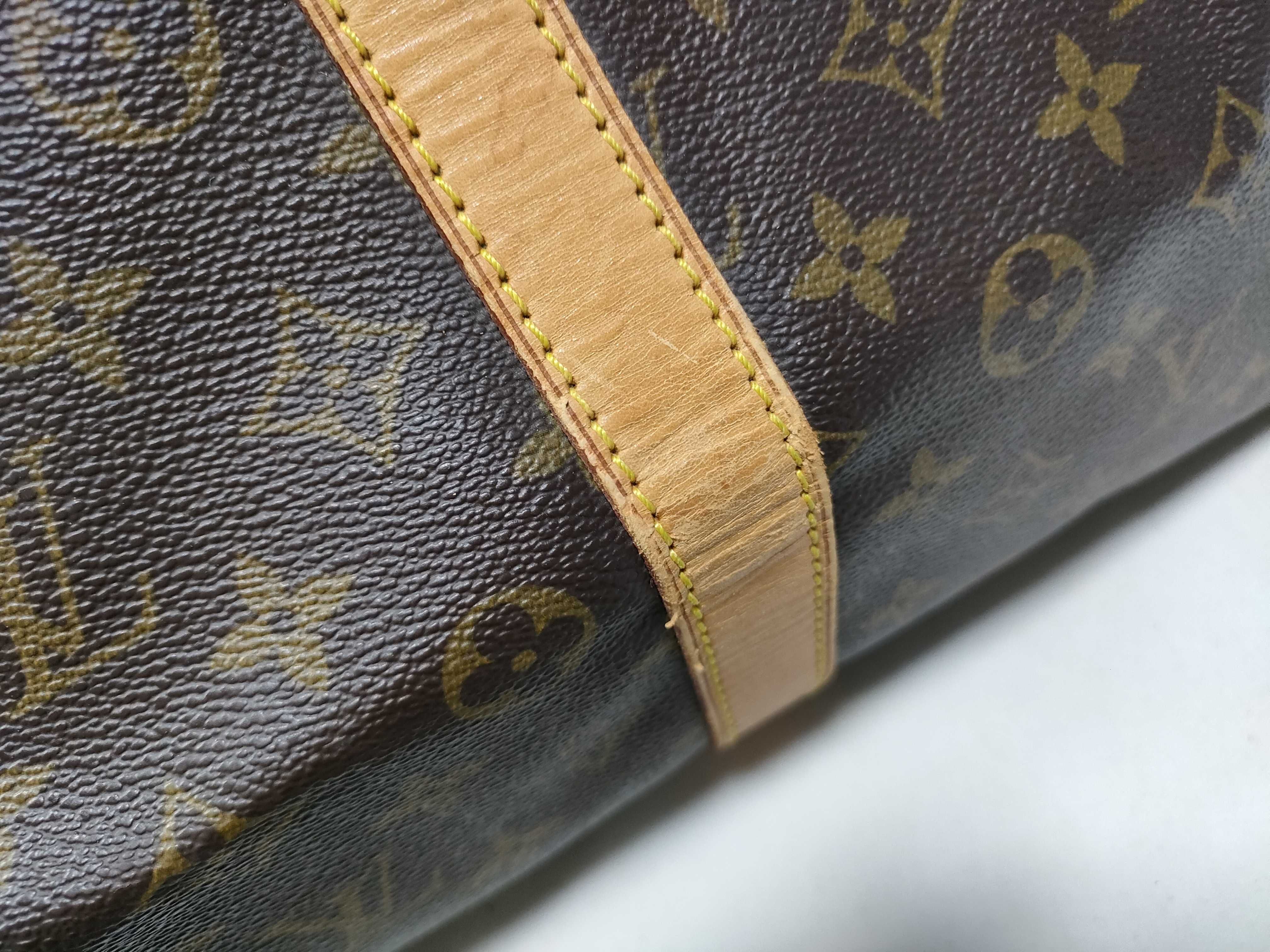 Monogram Vuitton Monogram Keepall Boston Bag — view 9