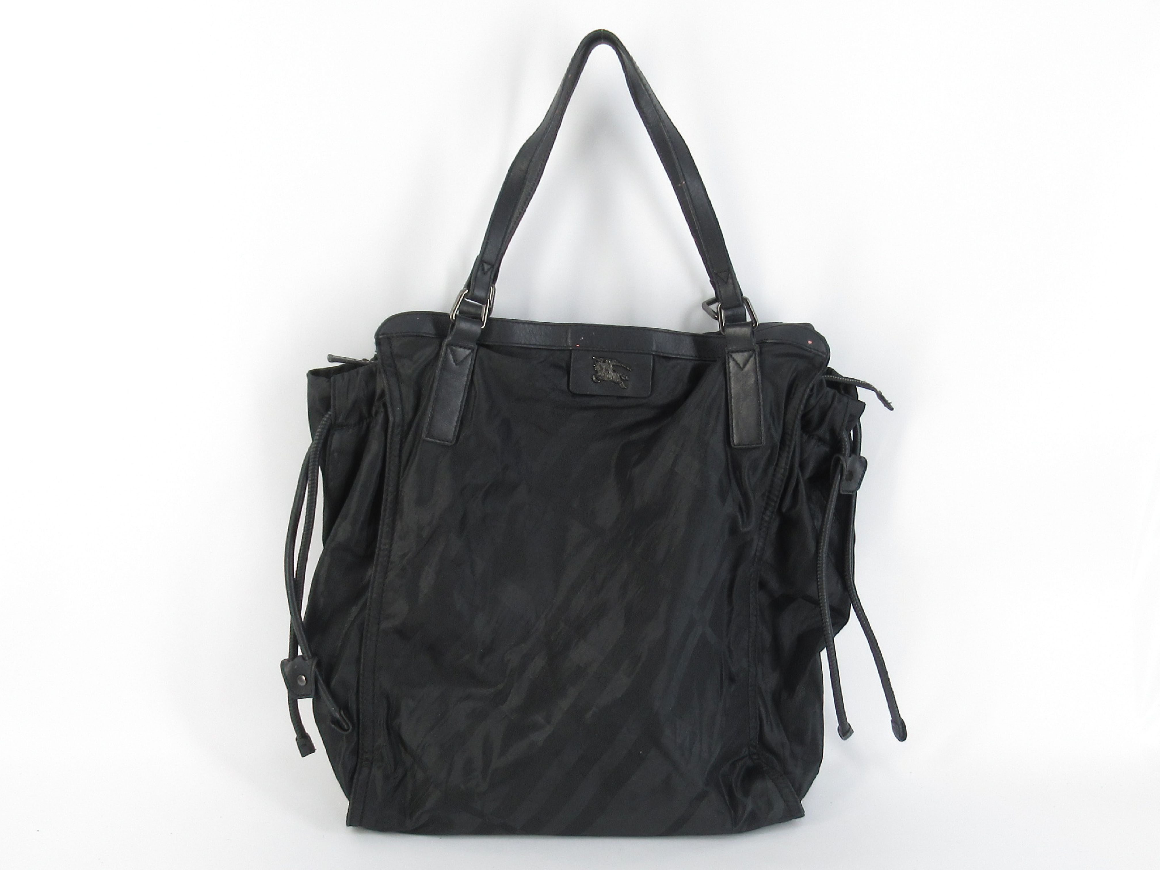Nylon Tote Bag, Black Tote Bag