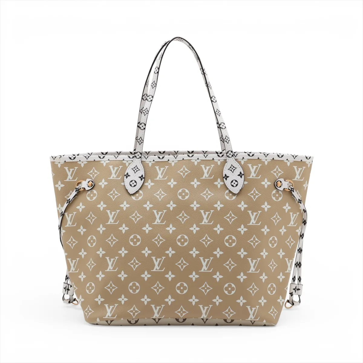 Monogram Giant Neverfull MM M44568 AR1149 Khaki x Beige (RFID detected) — view 2