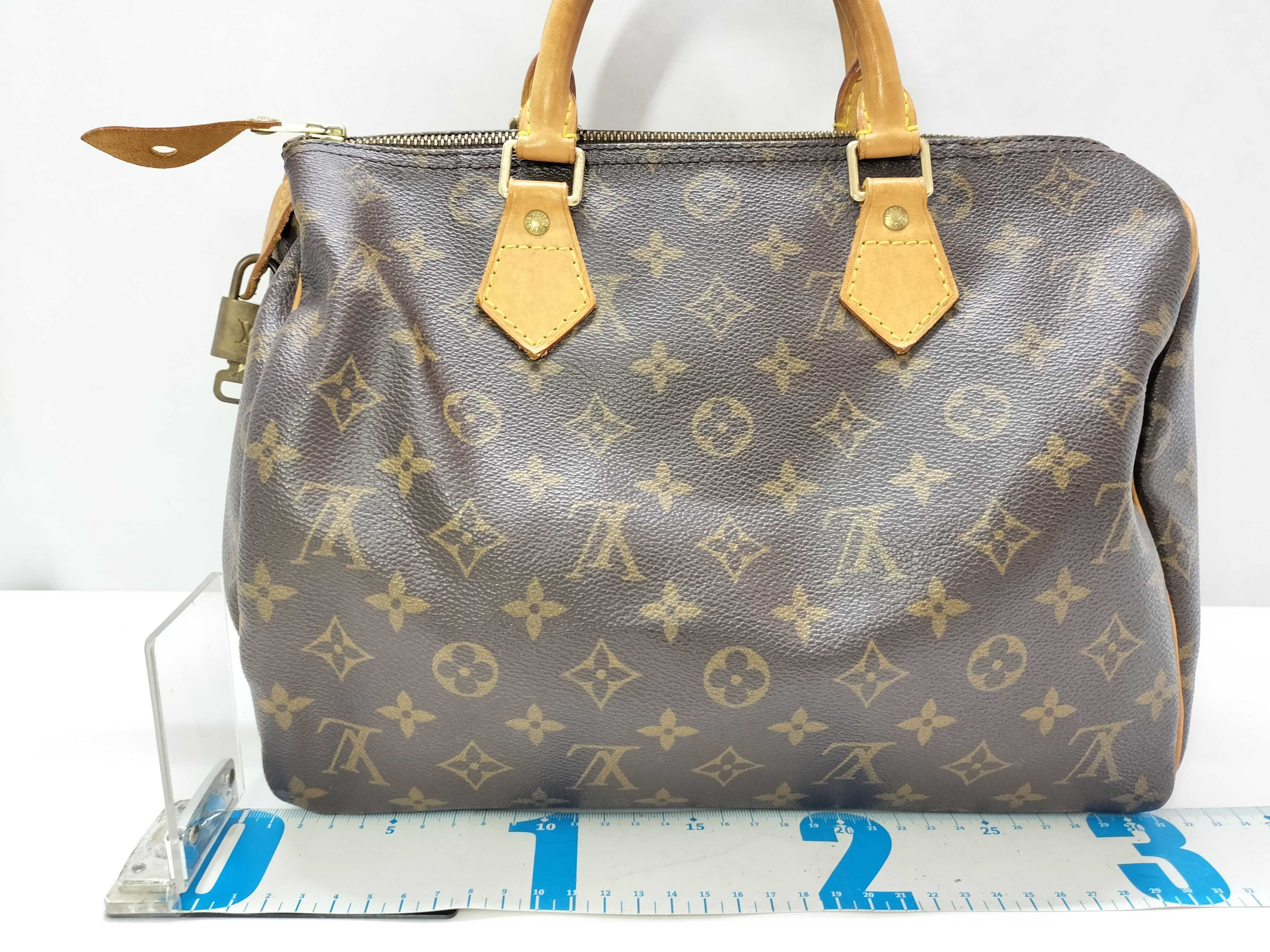 Monogram Speedy 30 M41526 TH1021 Brown Handbag — view 2