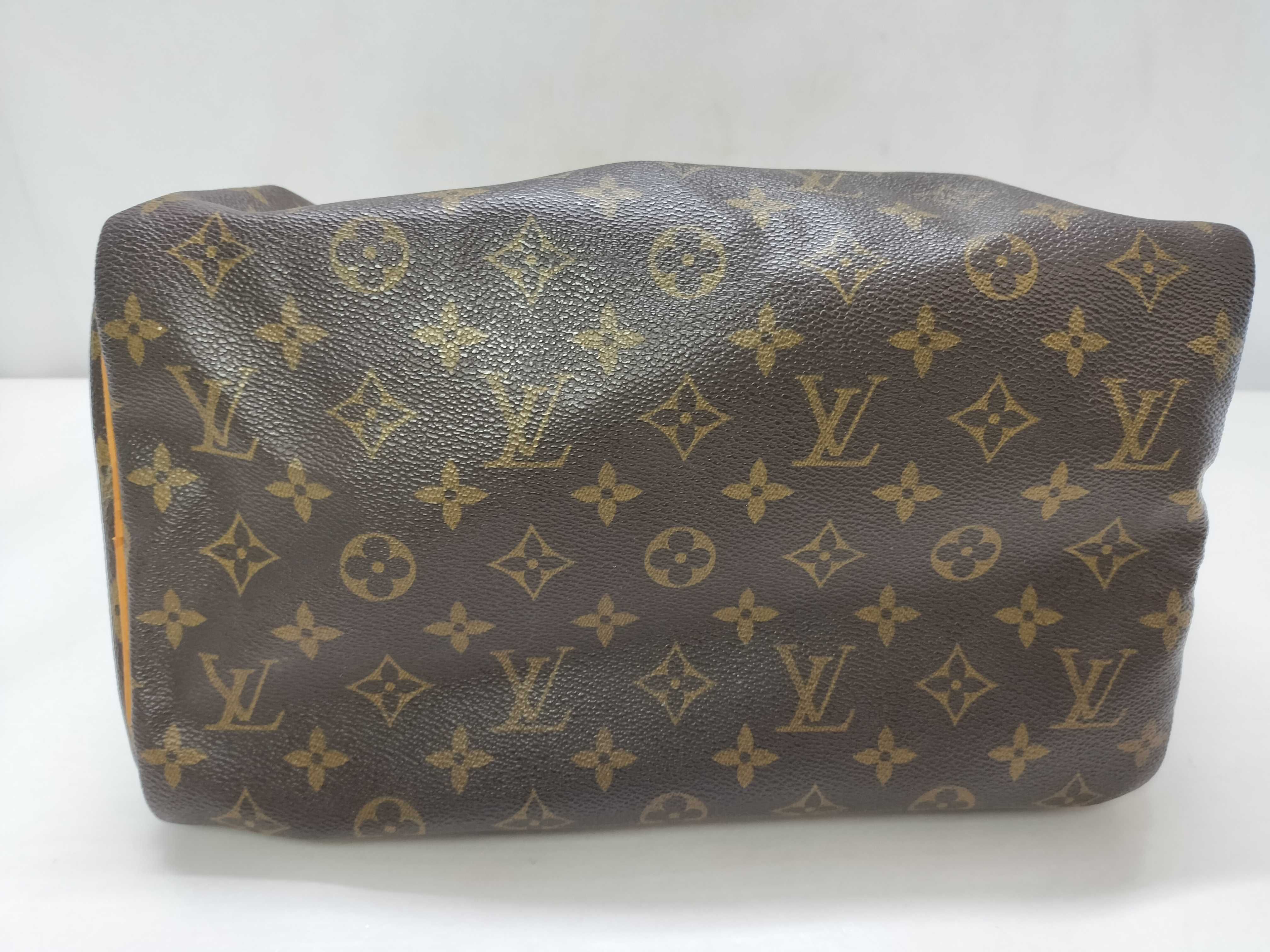 Monogram Speedy 30 M41526 TH1021 Brown Handbag — view 15