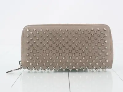 Panettone Leather Round Zipper Long Wallet