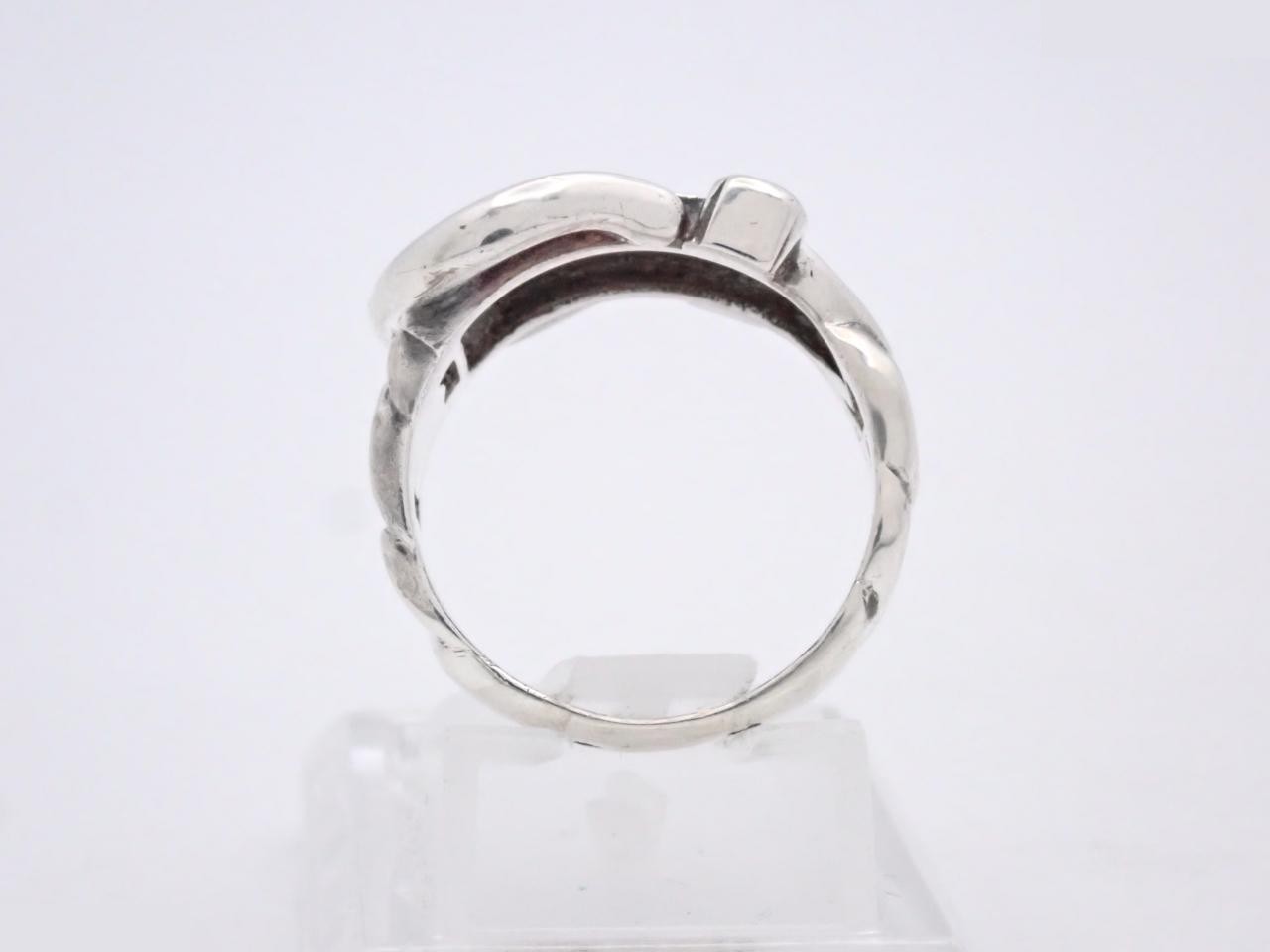 Audienne ring, stamped 50, actual size #12, 925 sterling silver / 5.8g — view 3