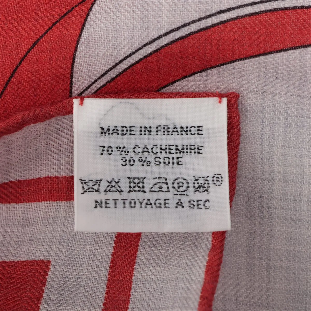 Carrége en LA PROMENADE DU MATIN Morning Walk Stole Cashmere x Silk Glycine Thread Fuzzing — view 6