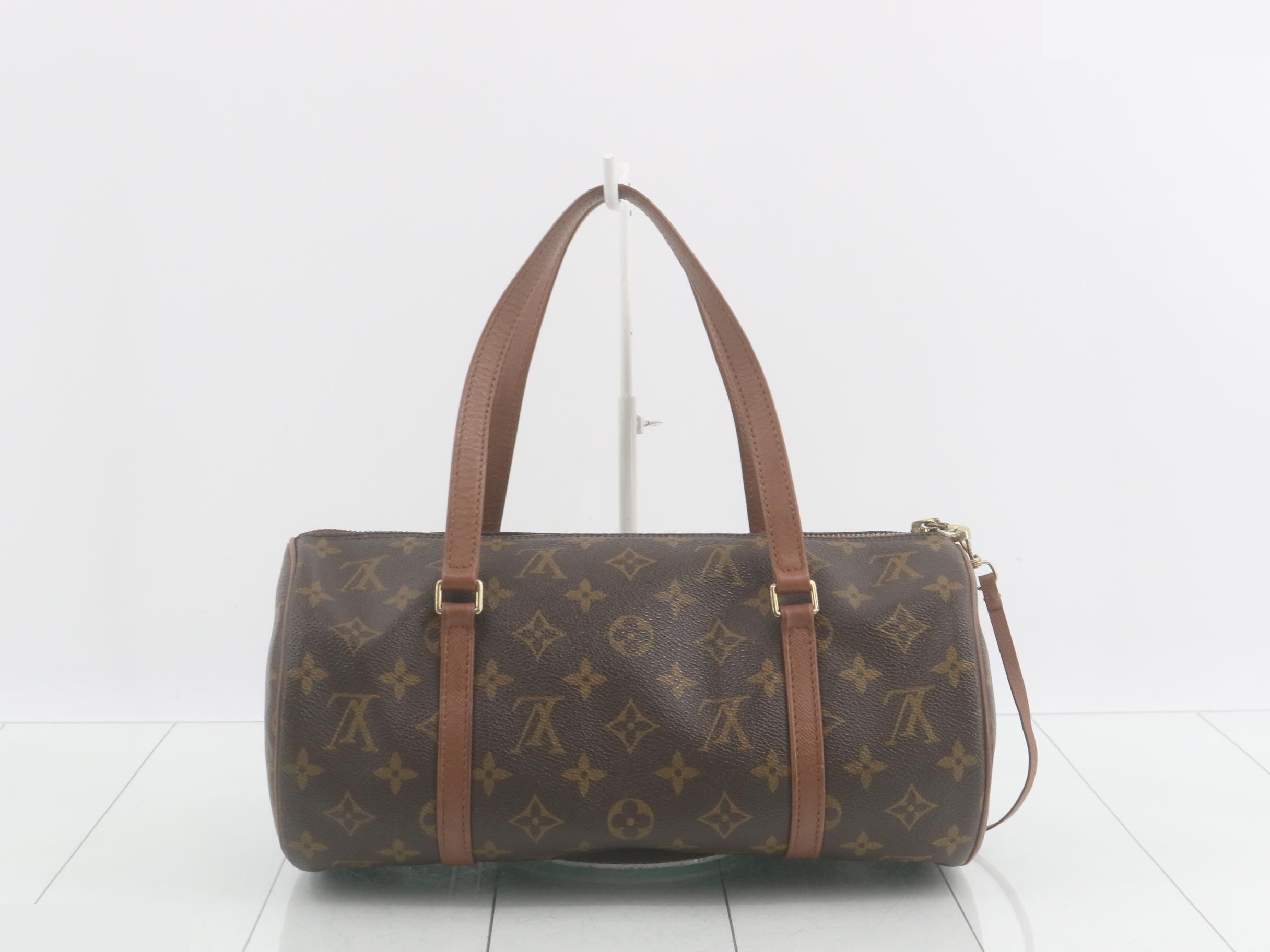 Monogram Papillon 30 handbag with pouch — view 2