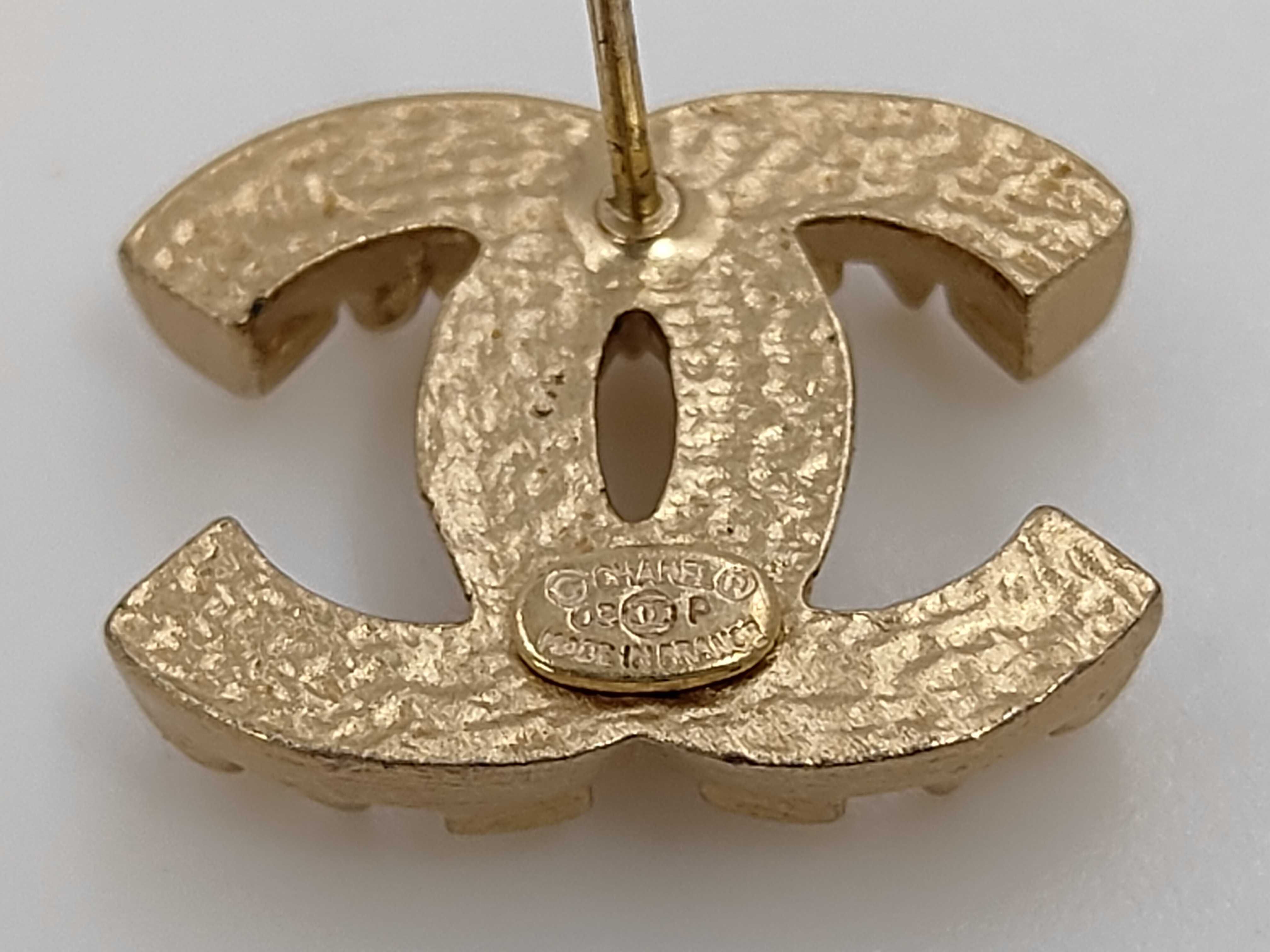 earrings, Coco Mark stud, gold, 03P — view 5