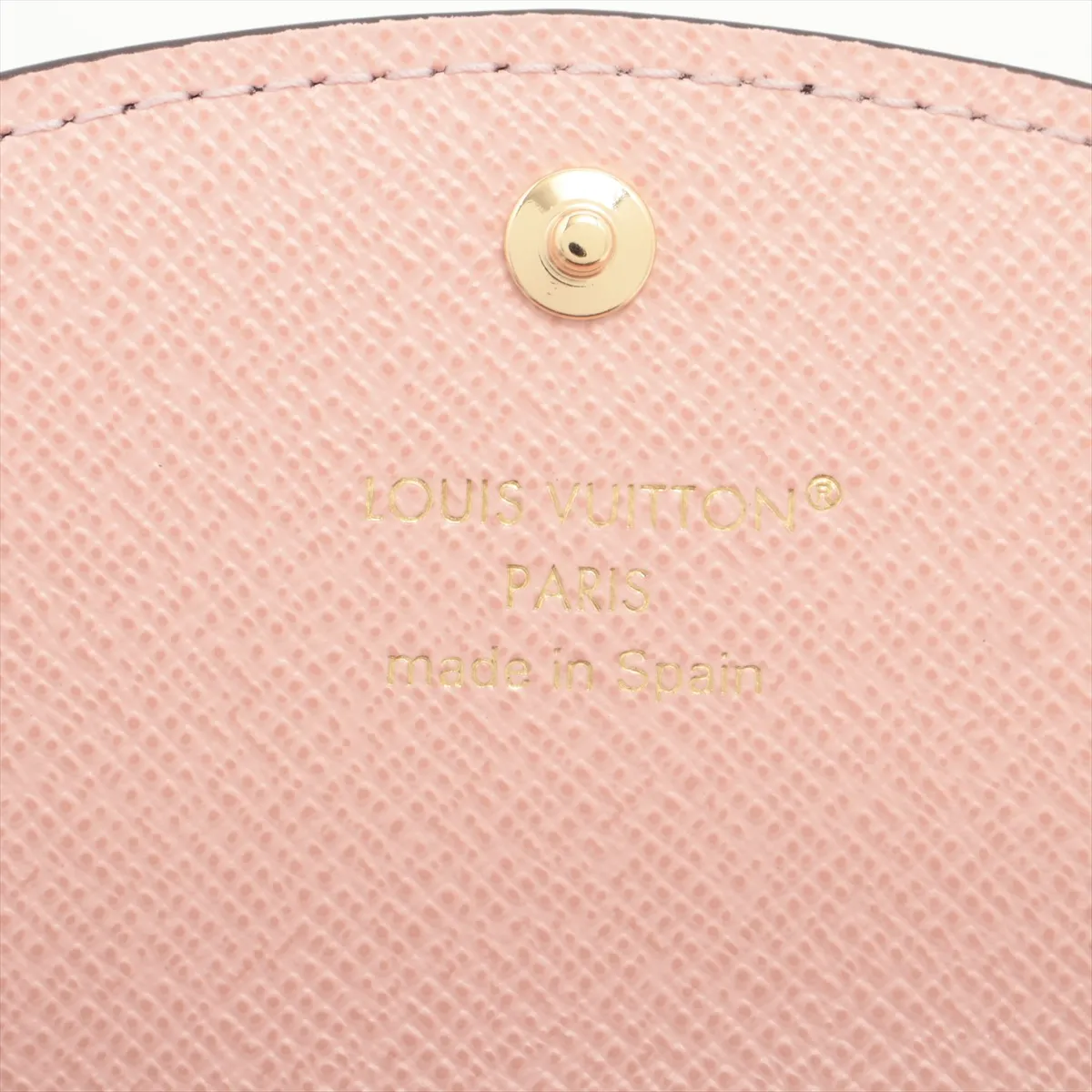 Monogram Portemonnaie Rosalie M62361 Rose Ballerine Coin Case (RFID detected) — view 7