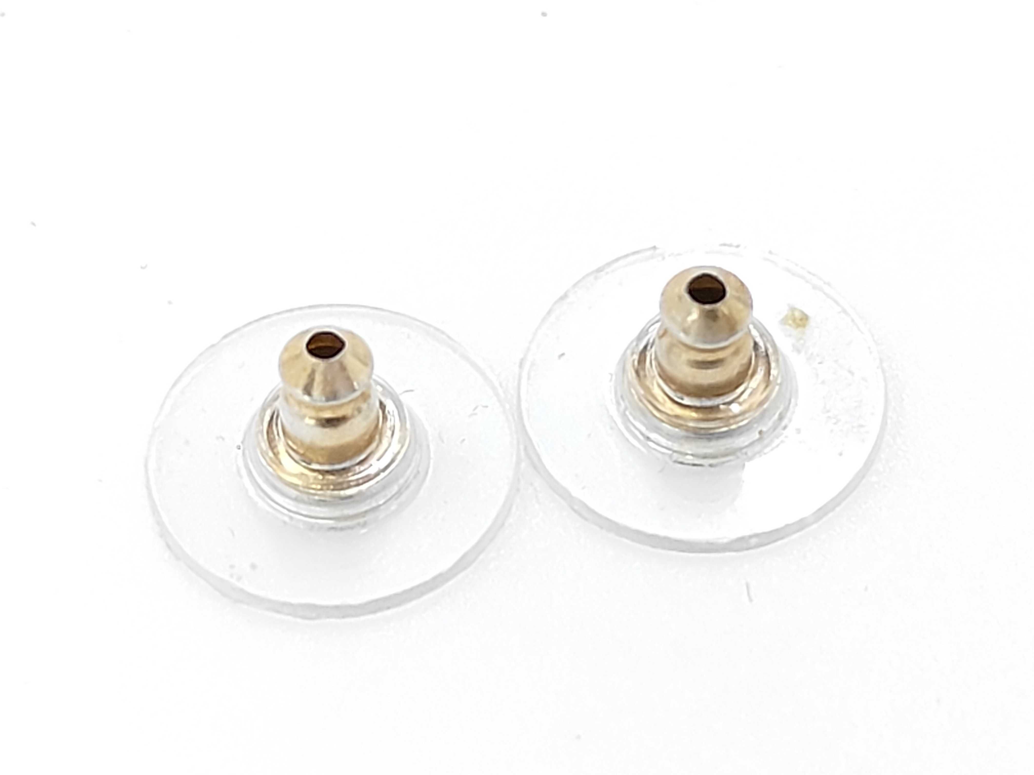 Rhinestone Coco Mark Earrings — view 5