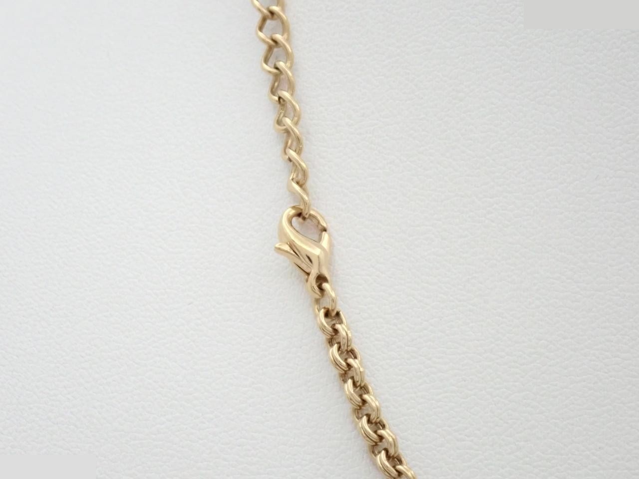 Gold necklace, neck circumference approximately 41 cm — view 2