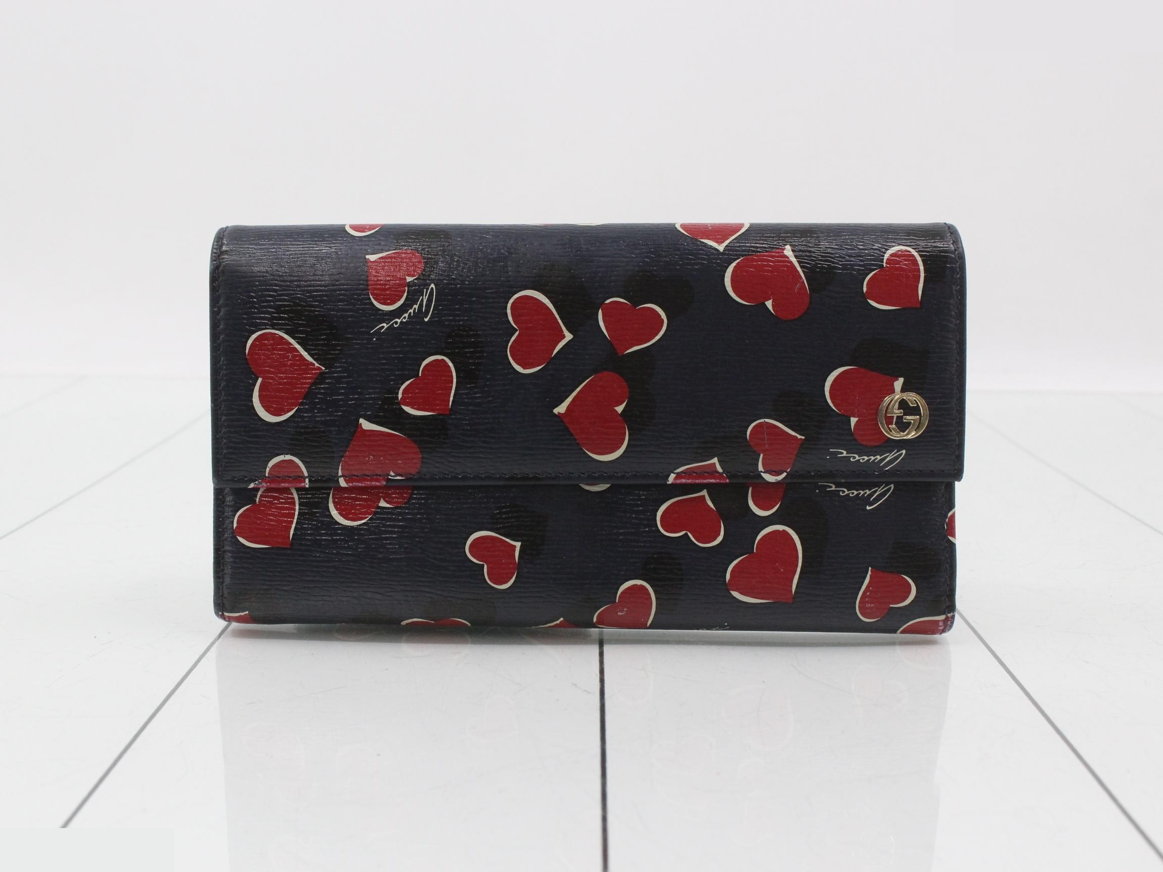 Heartbeat Flap Long Wallet