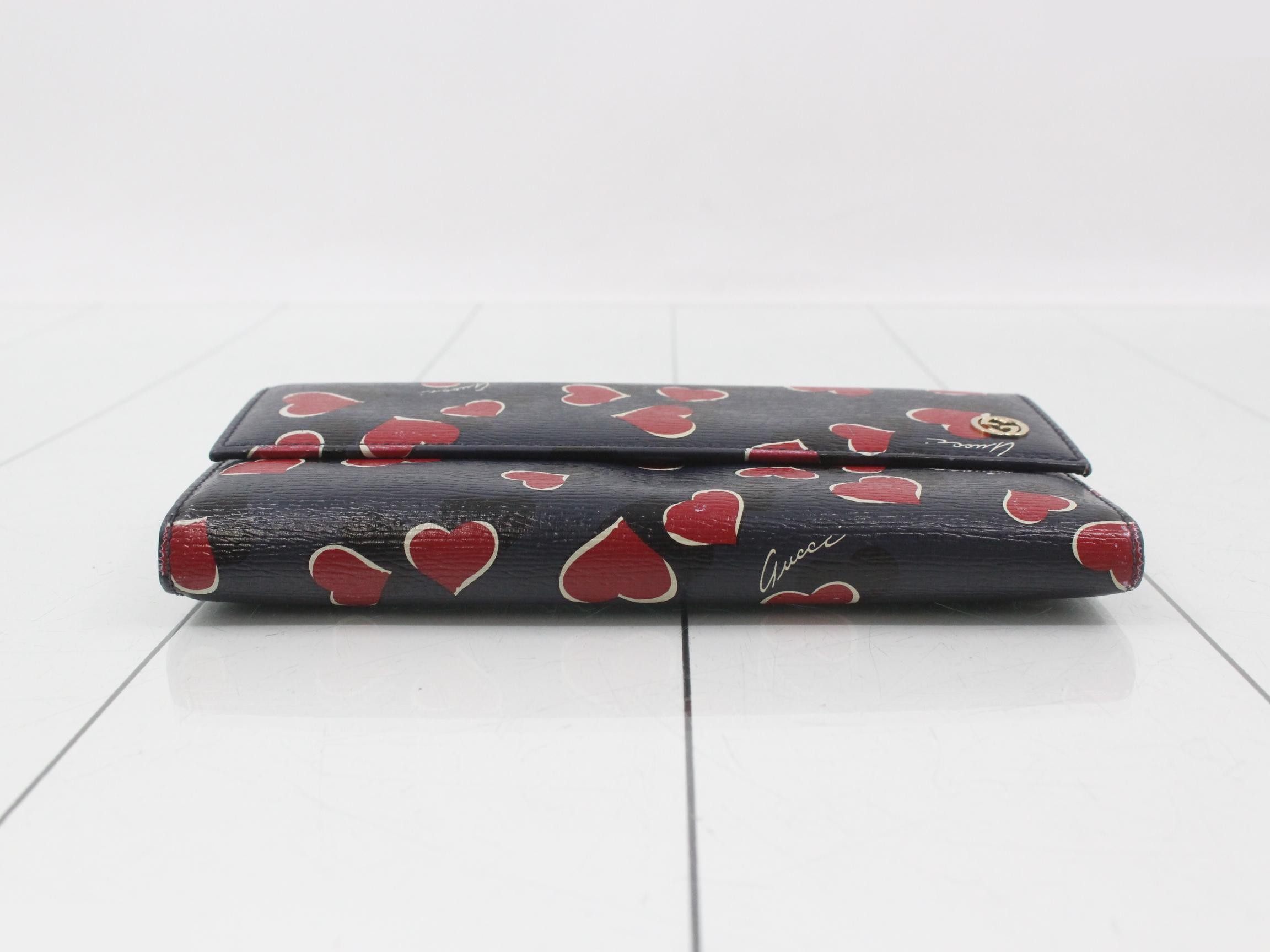 Heartbeat Flap Long Wallet — view 3
