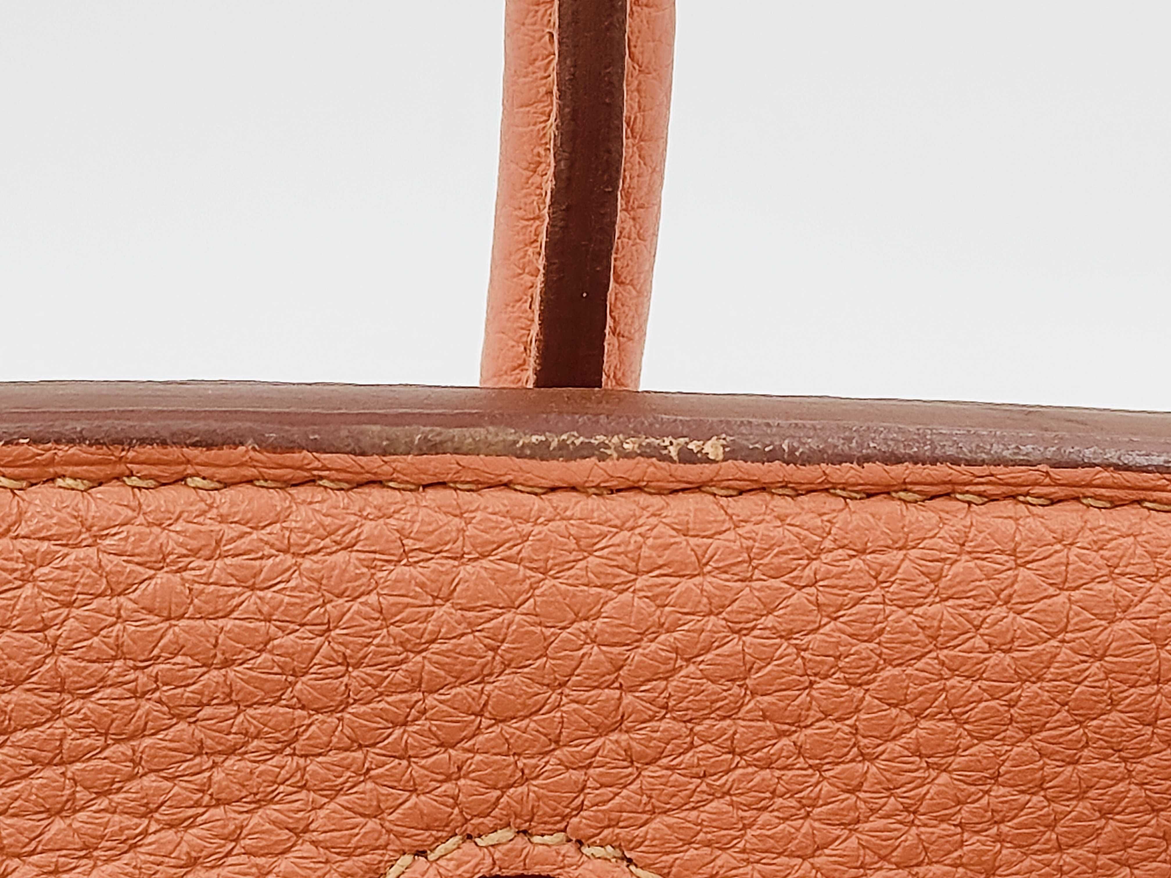 Birkin 30 Pink Taurillon Clemence Rosy Silver Hardware Q Handbag — view 13