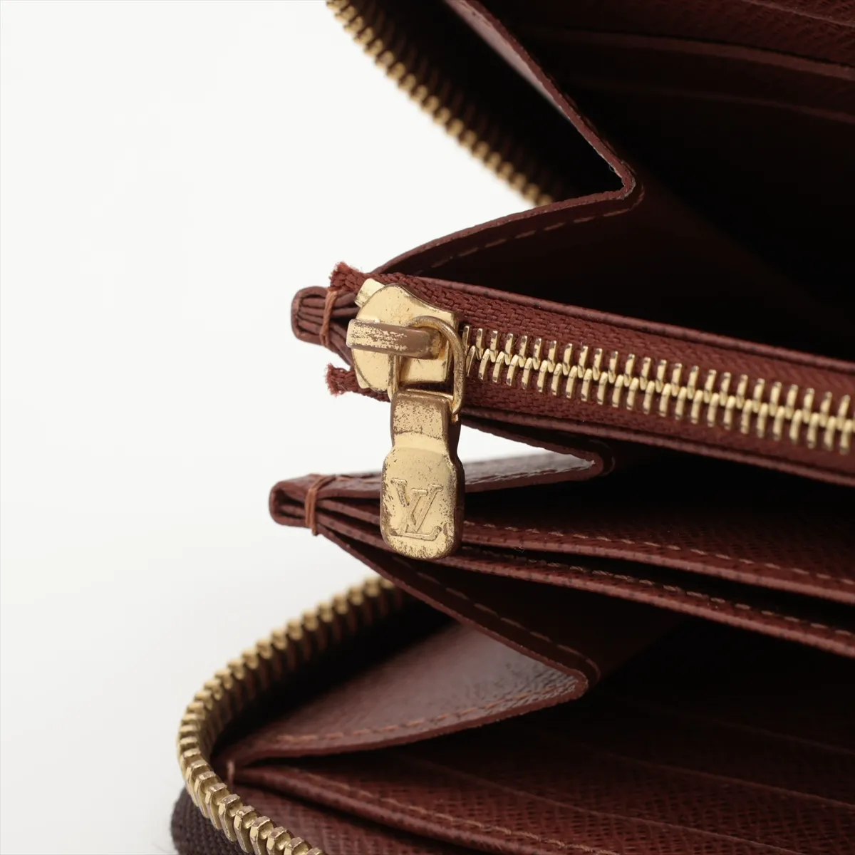 Monogram Zippy Wallet M42616 Brown Round Zip Wallet (RFID detected) — view 12