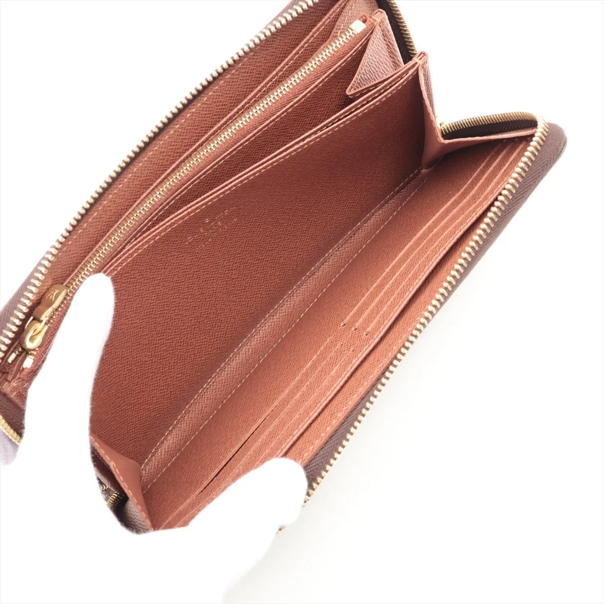 Monogram Zippy Wallet M42616 Brown Round Zip Wallet (RFID detected) — view 8