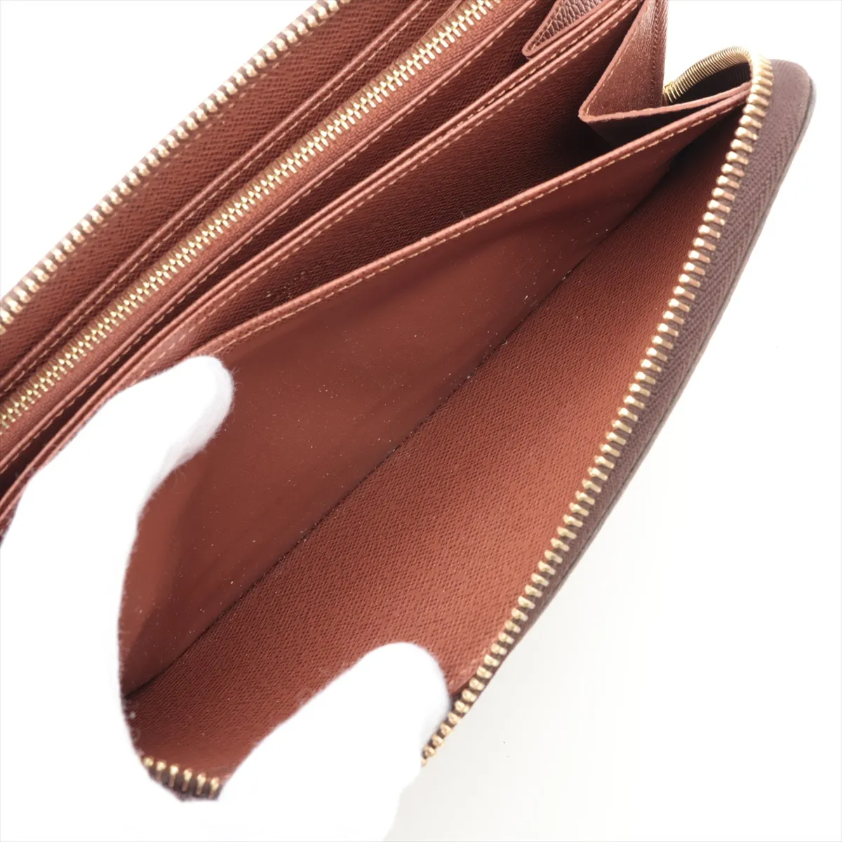 Monogram Zippy Wallet M42616 Brown Round Zip Wallet (RFID detected) — view 9