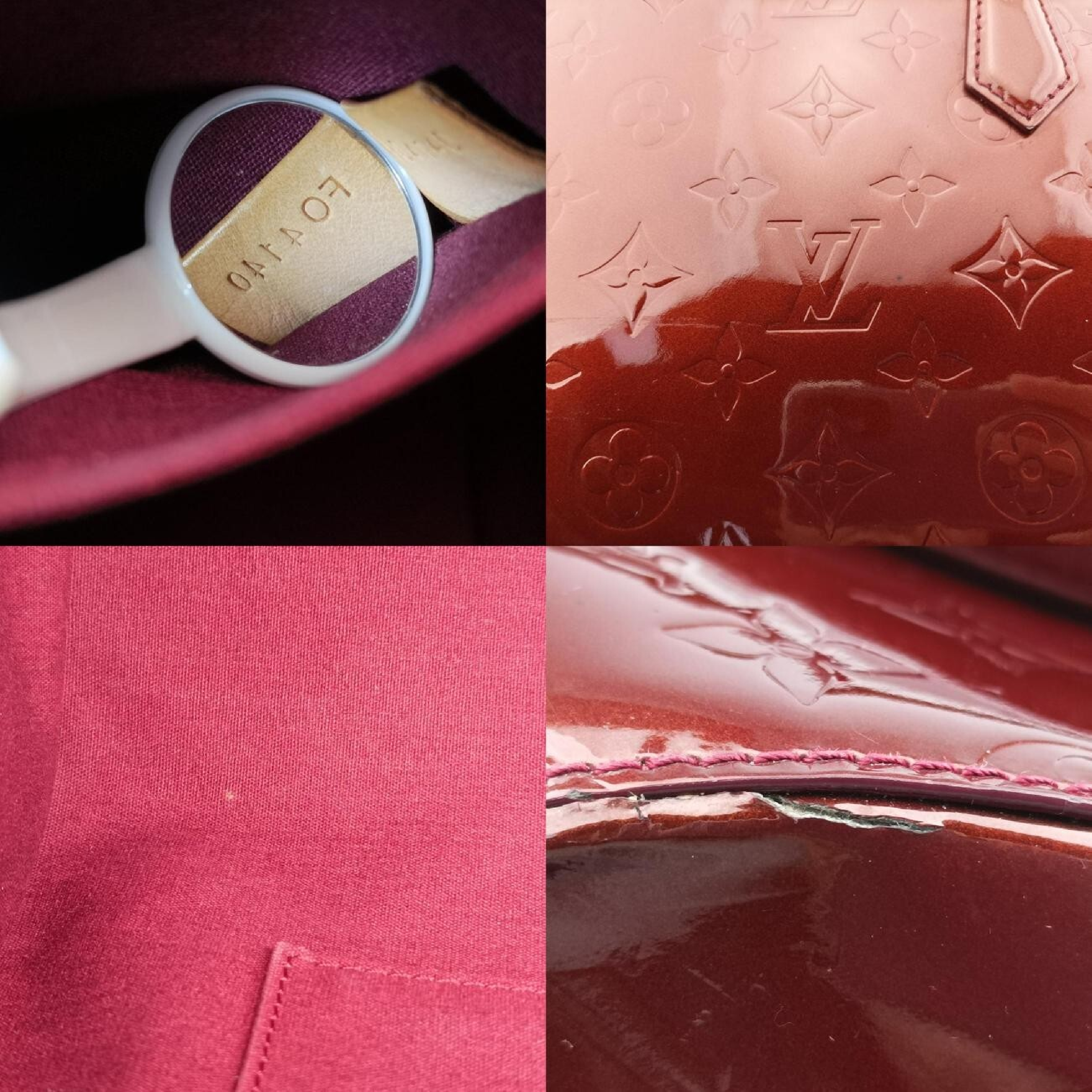 Sherwood GM Amarante Vernis M91488 FO4140 Handbag — view 8