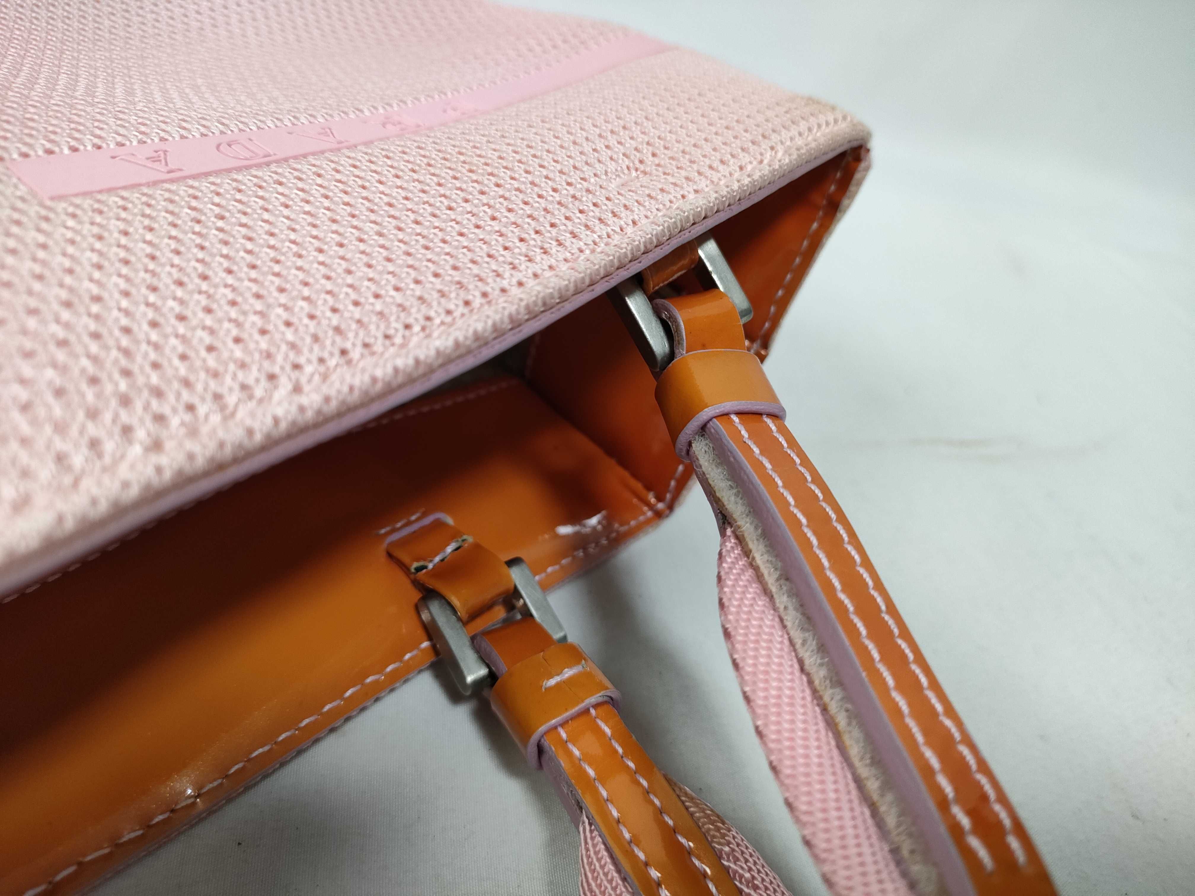 handbag pink with white tag handbag — view 11